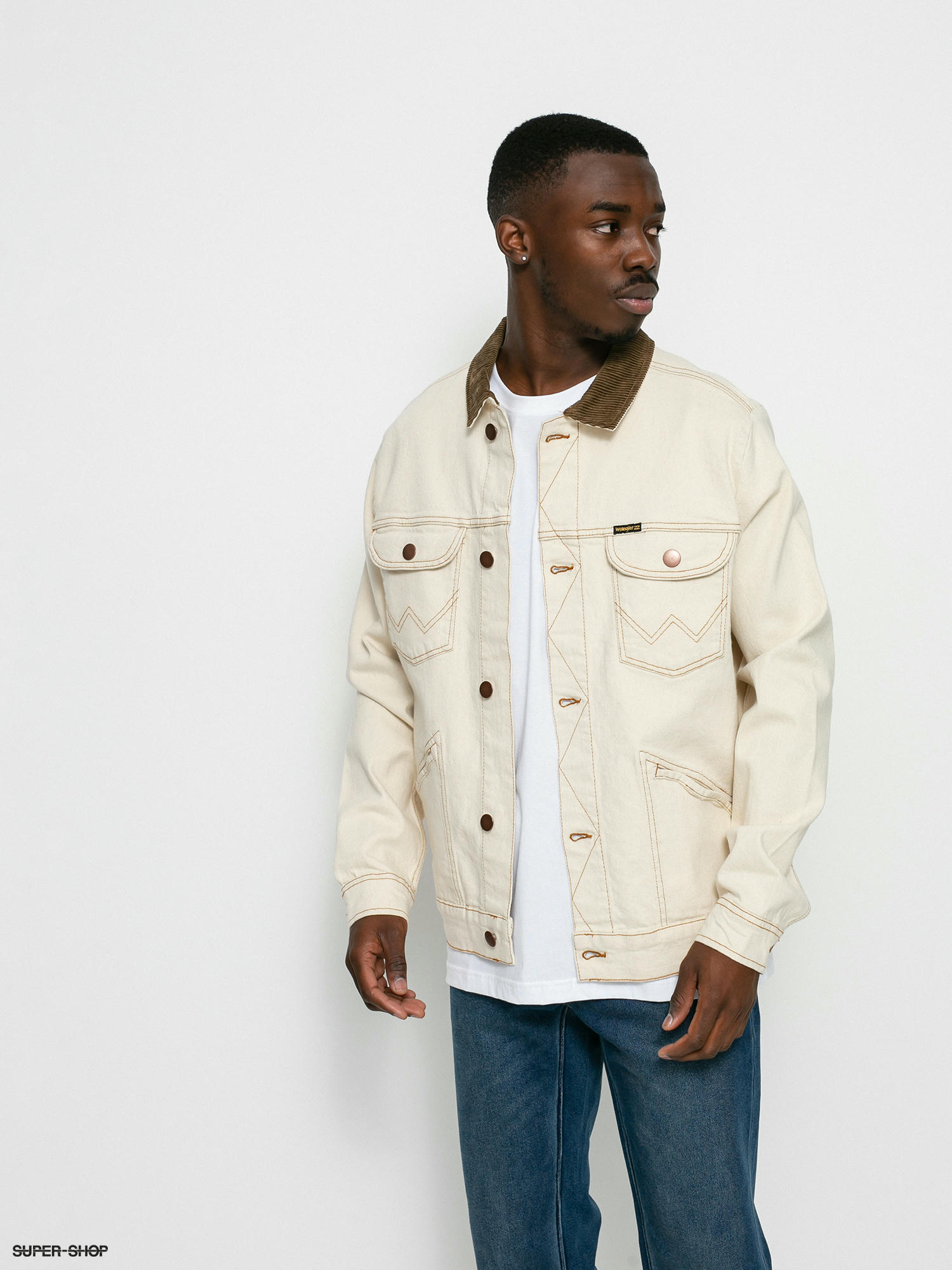 wrangler white jacket