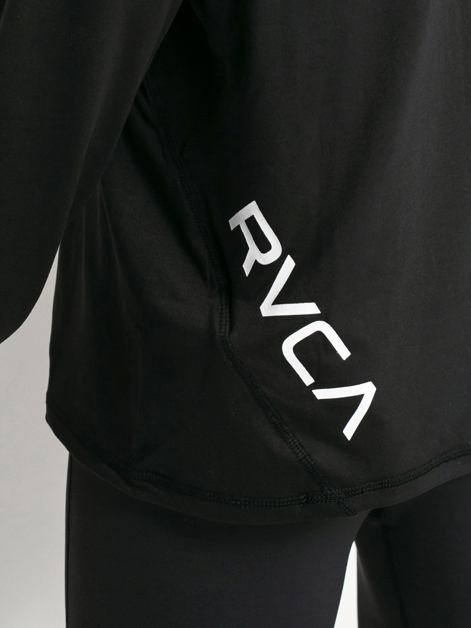 RVCA Sport Vent Lycra Longsleeve (black)