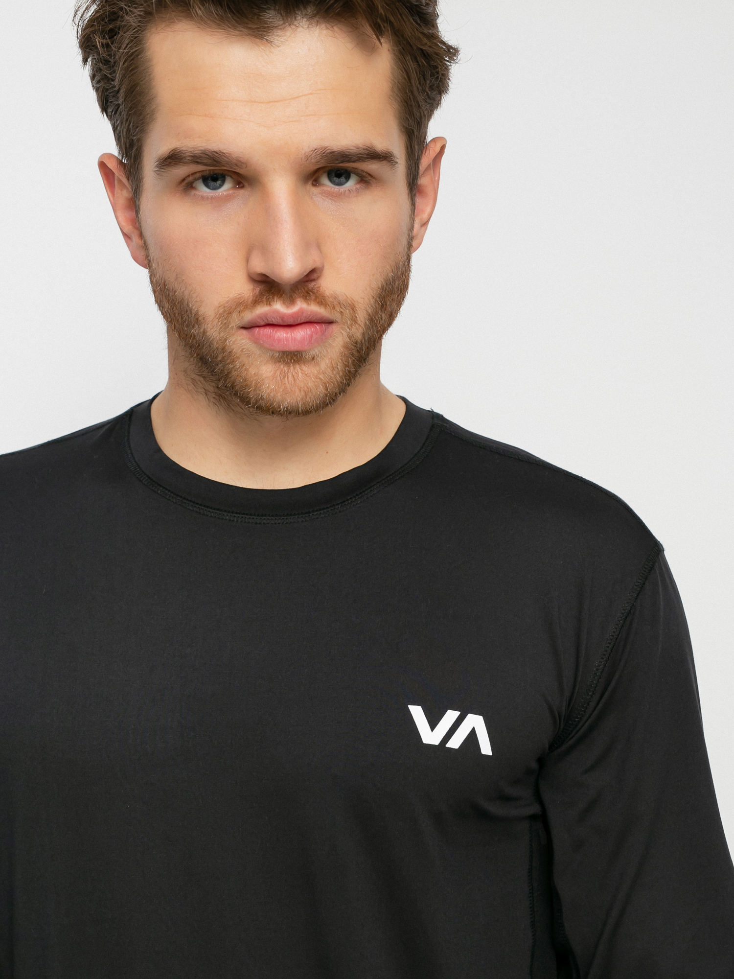 RVCA Sport Vent Lycra Longsleeve (black)