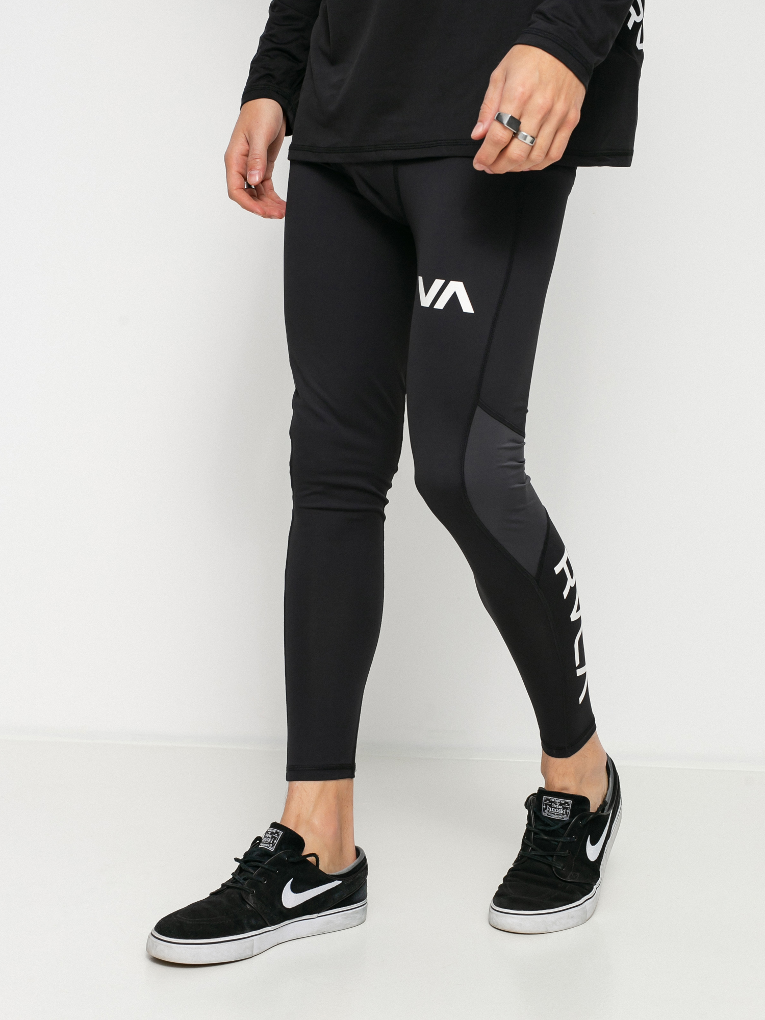 RVCA Compression Lycra Pants (black)