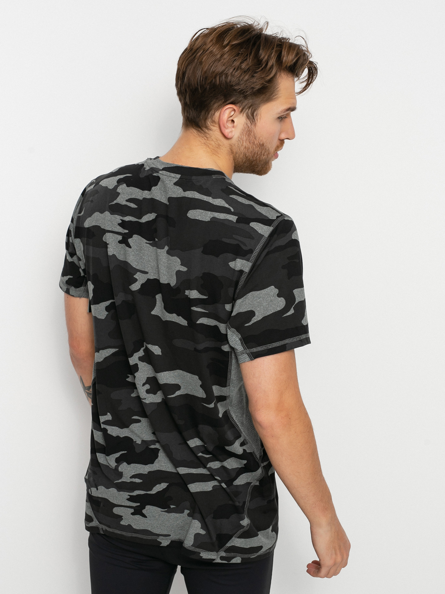 RVCA Sport Vent Lycra T-shirt (camo ii)