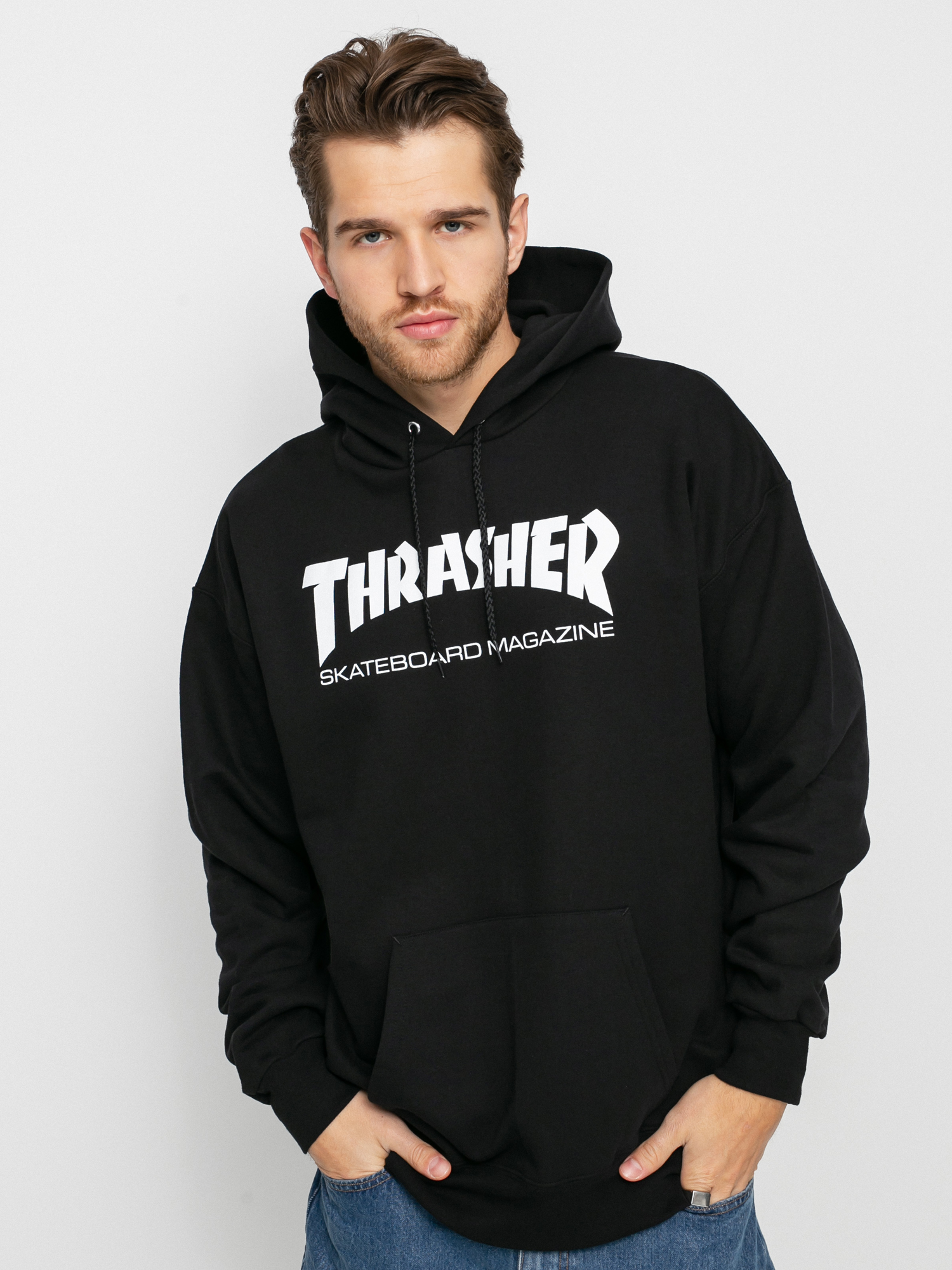 Thrasher Hoodie Skate Mag HD (black)