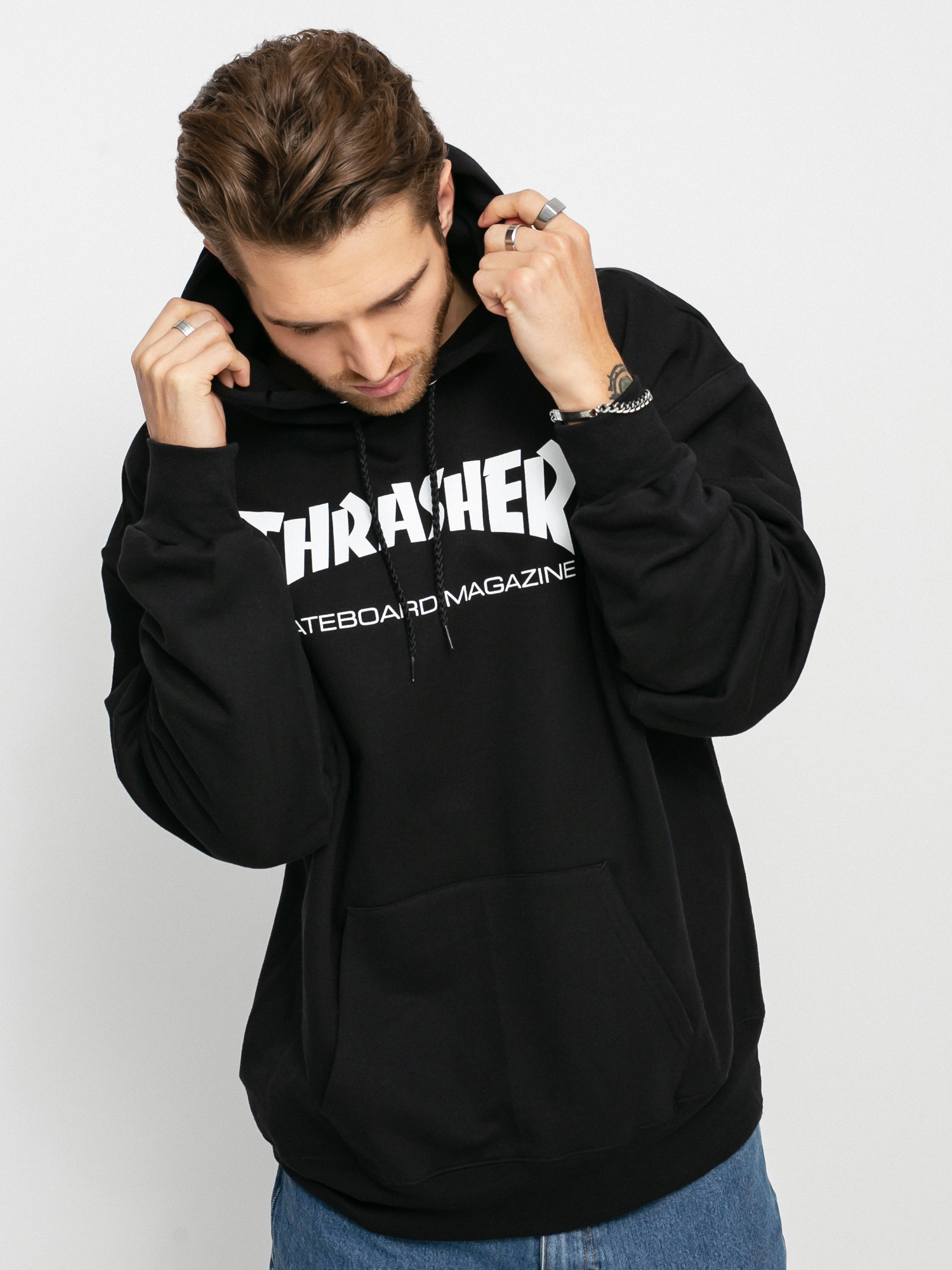 Thrasher Hoody Skate Mag HD (black)
