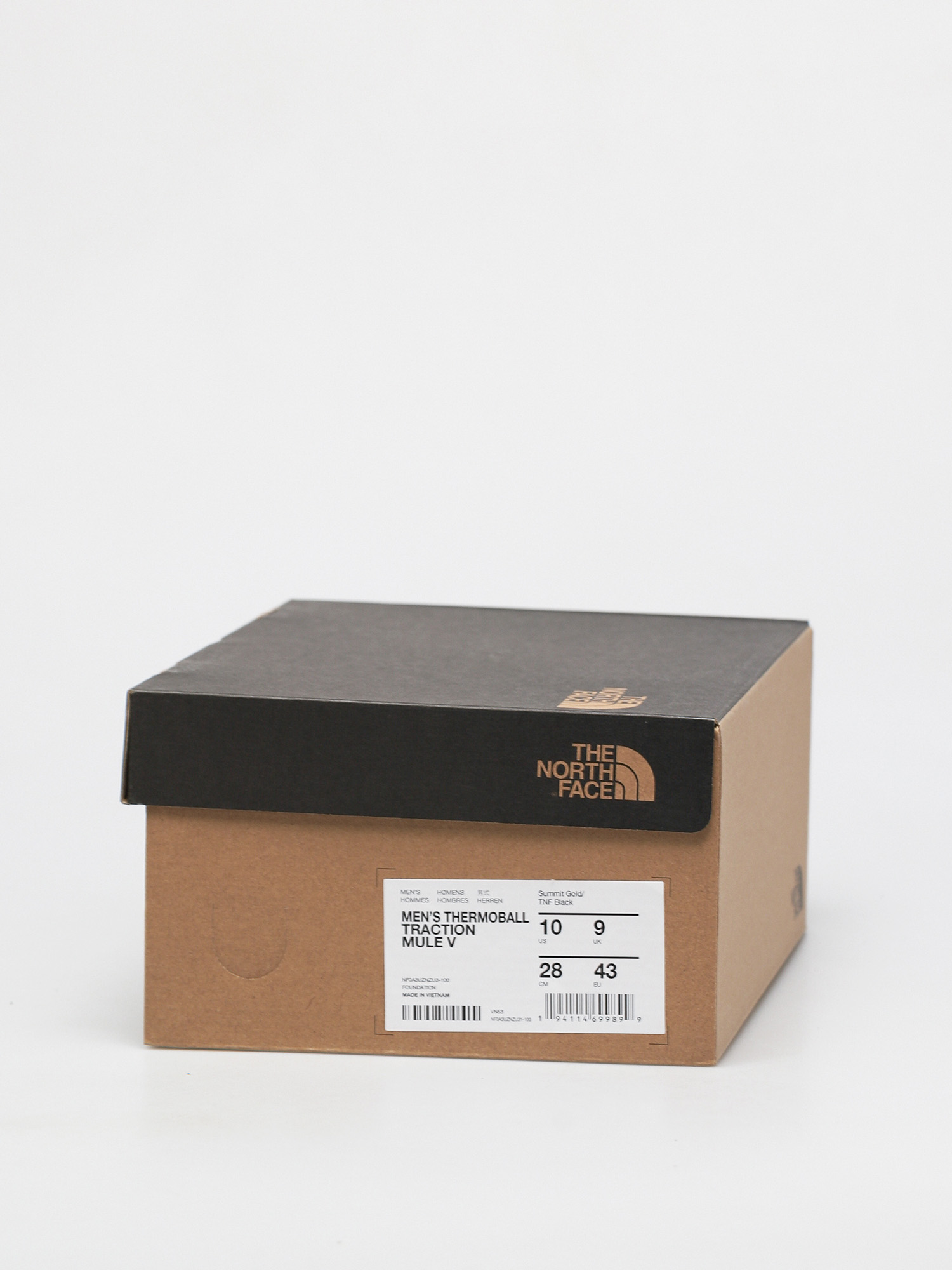 The North Face Thermoball Traction Mule V Shoes (summit gold/tnf black)