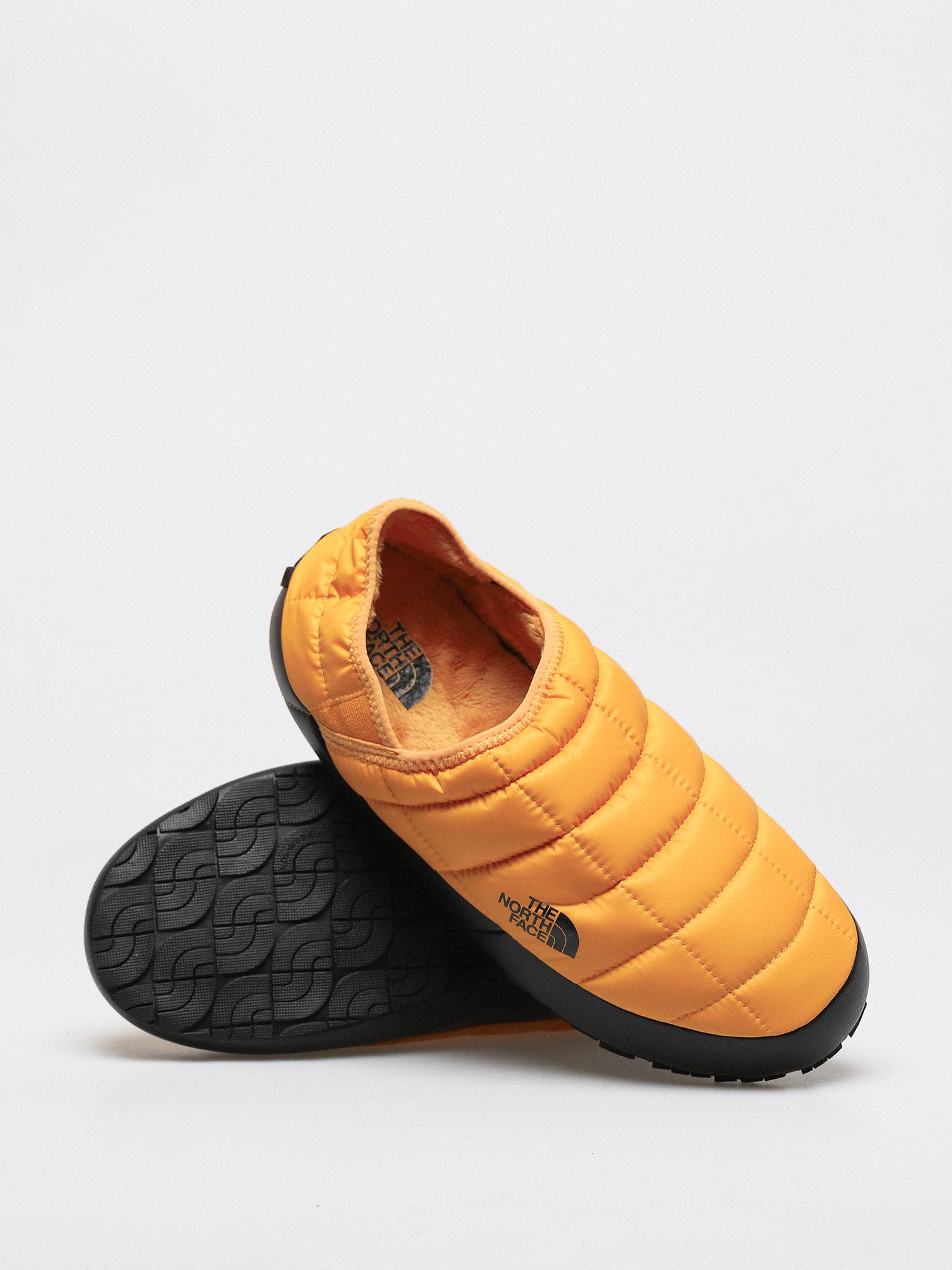 The north face online slippers yellow