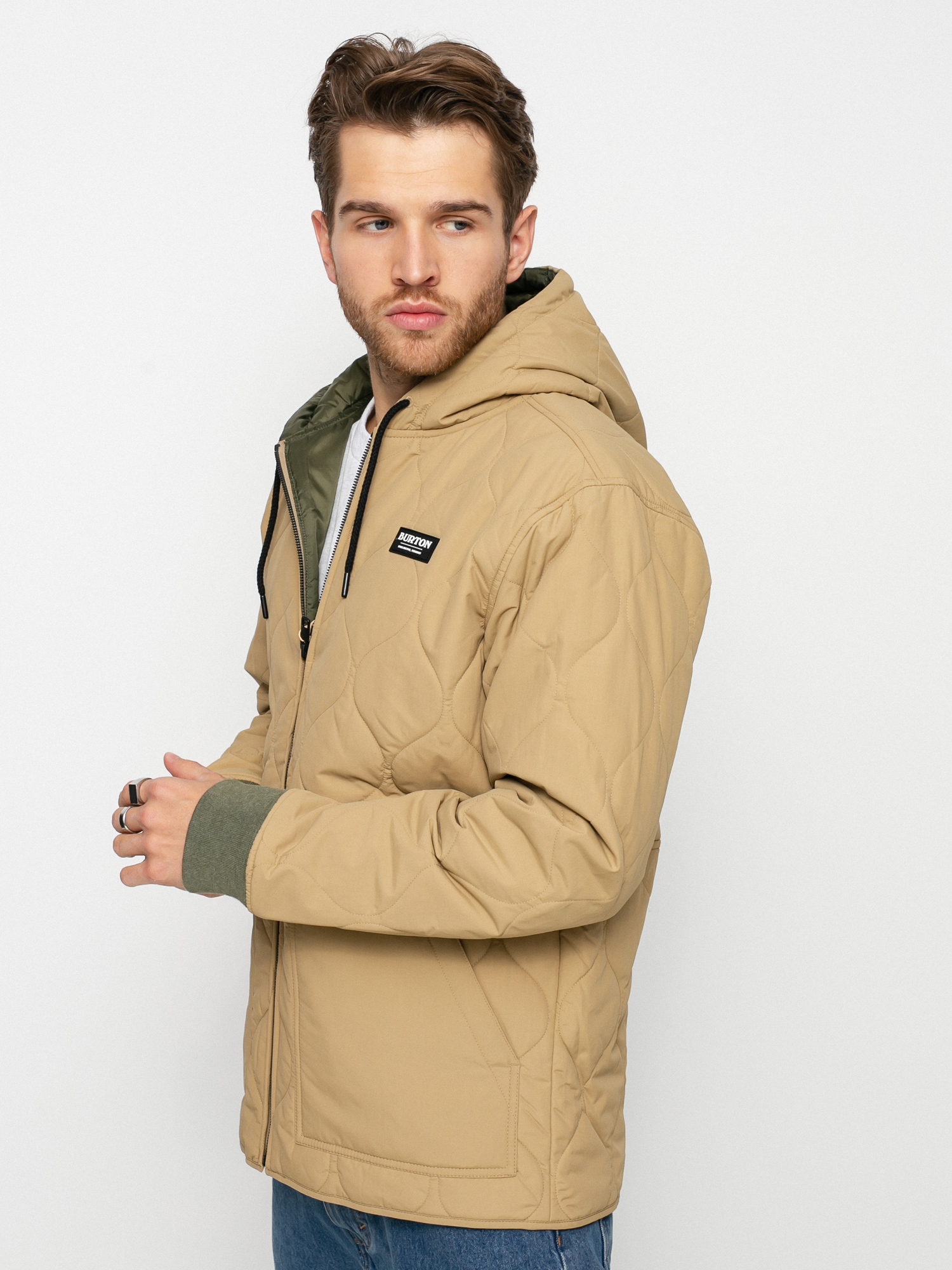 burton khaki jacket