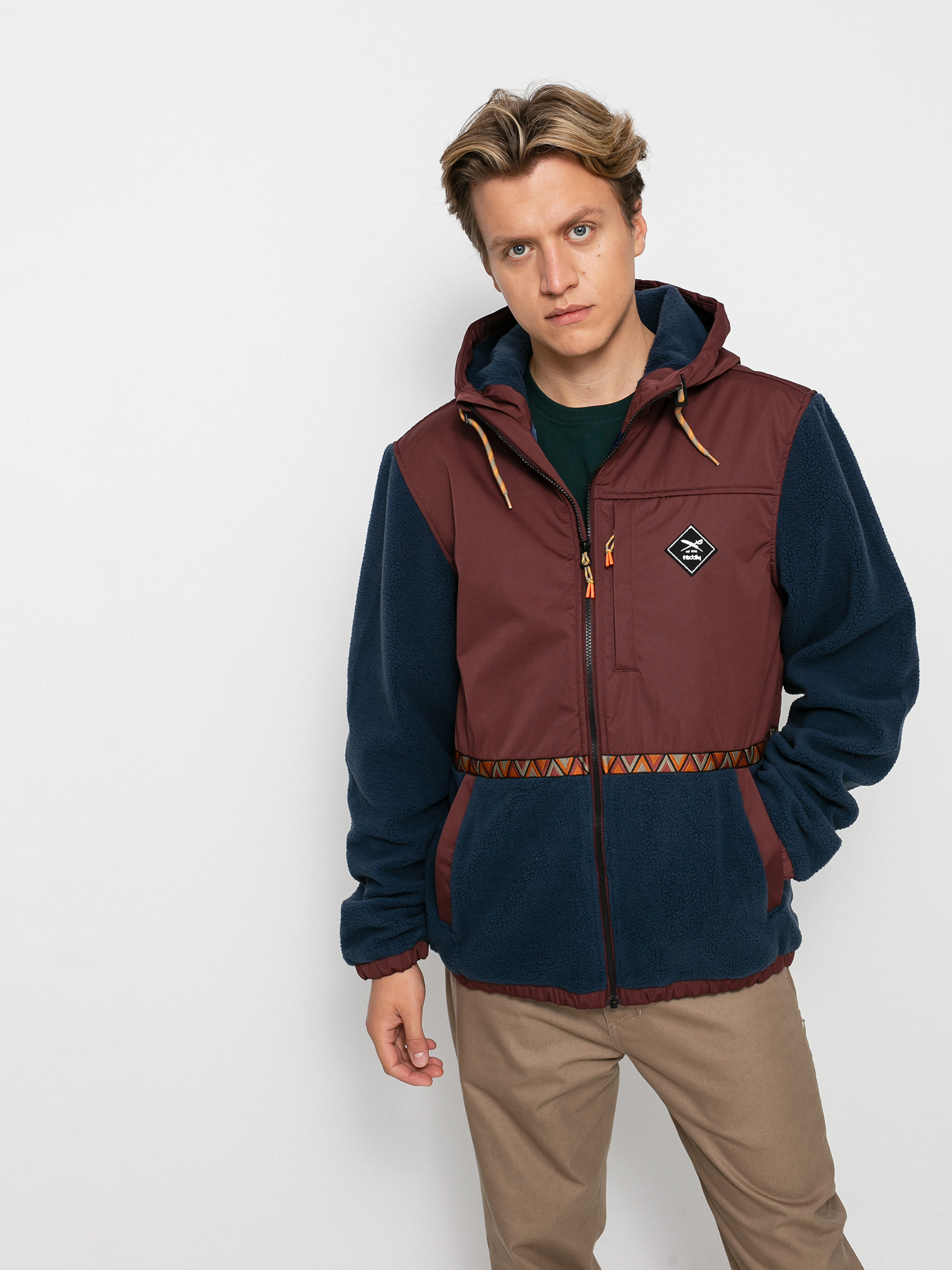 Iriedaily On Top Jacket (navy/red)