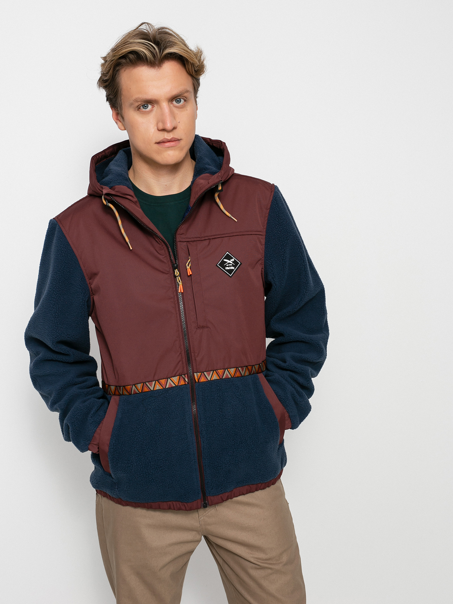 Iriedaily On Top Jacket (navy/red)