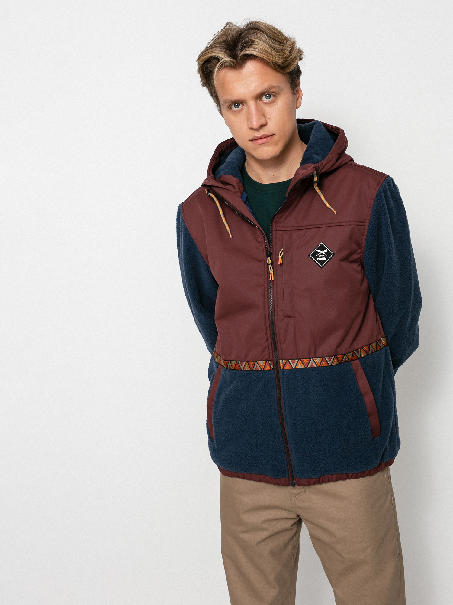 Iriedaily On Top Jacket (navy/red)