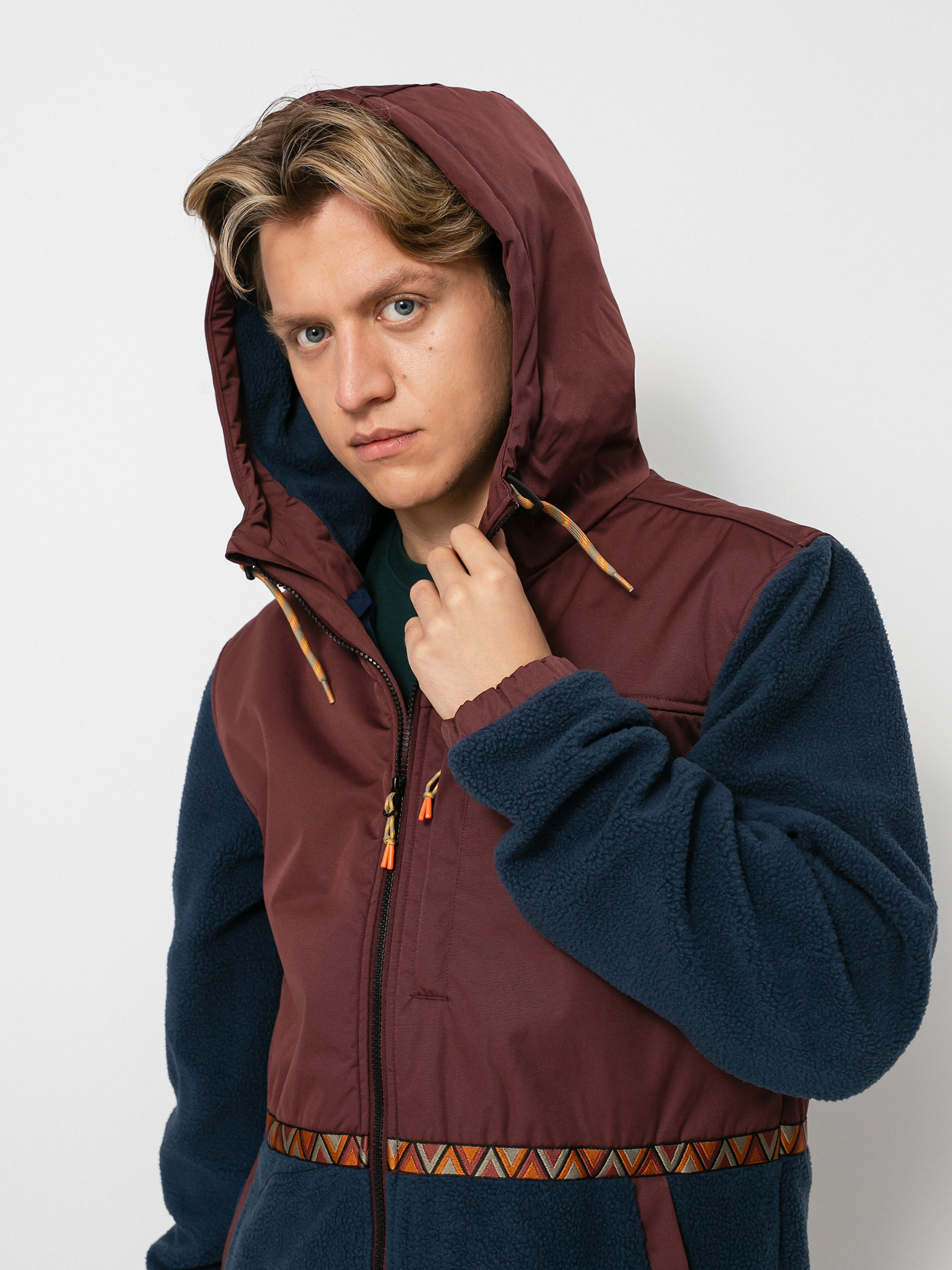 Iriedaily On Top Jacket (navy/red)