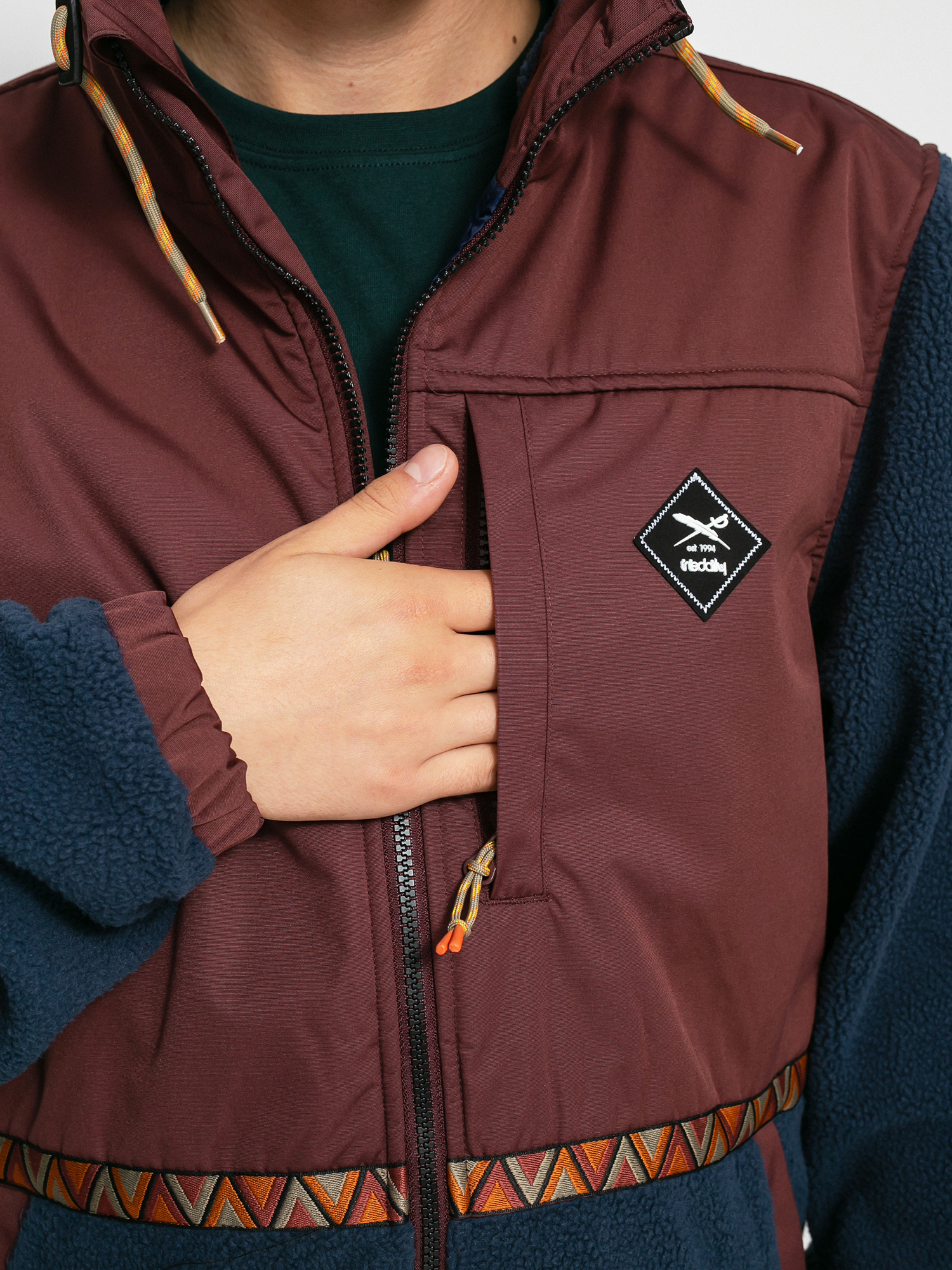 Iriedaily On Top Jacket (navy/red)