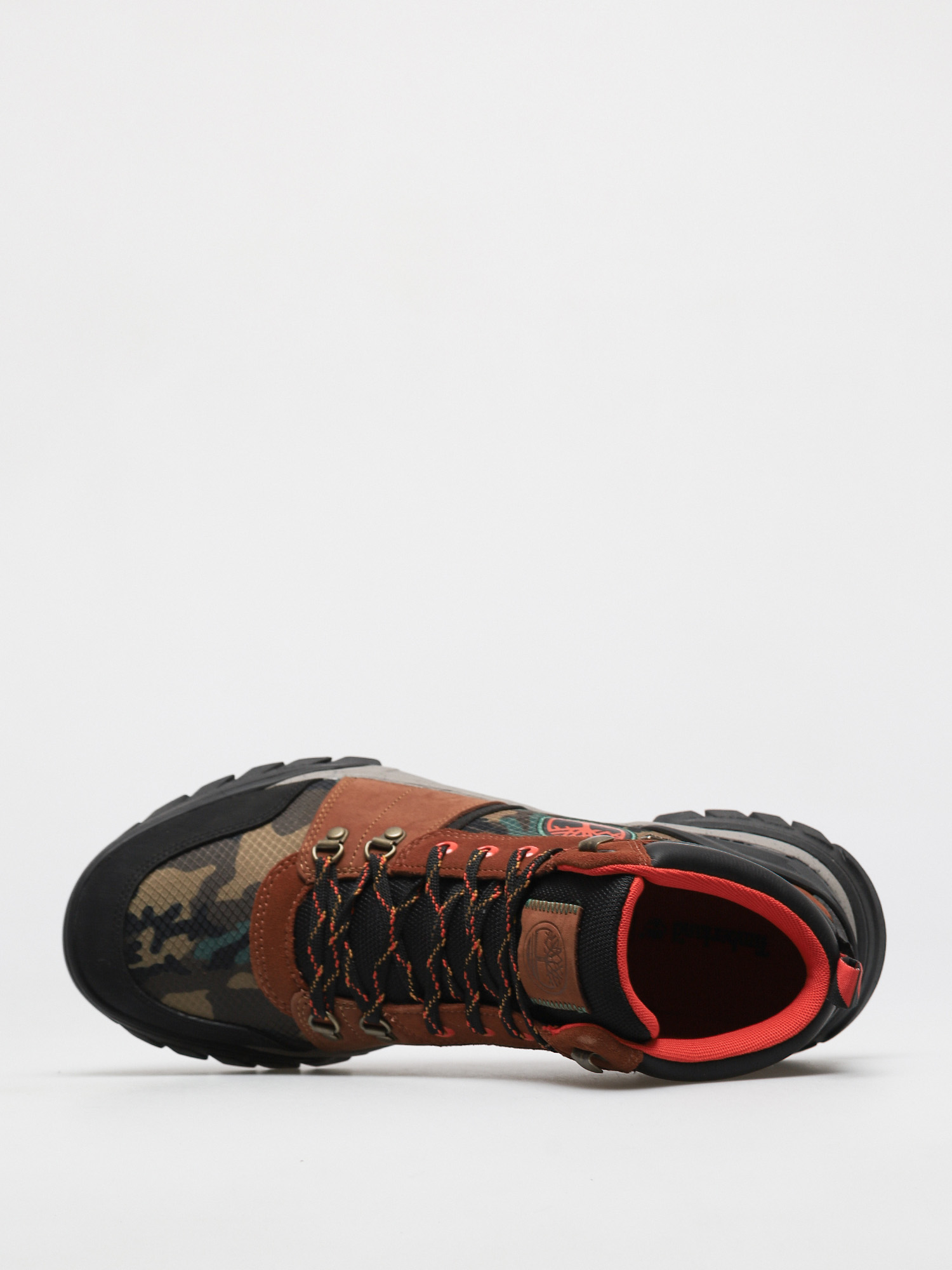 Timberland Boulder Trail Mid F/L Shoes (medium brown suede camo)