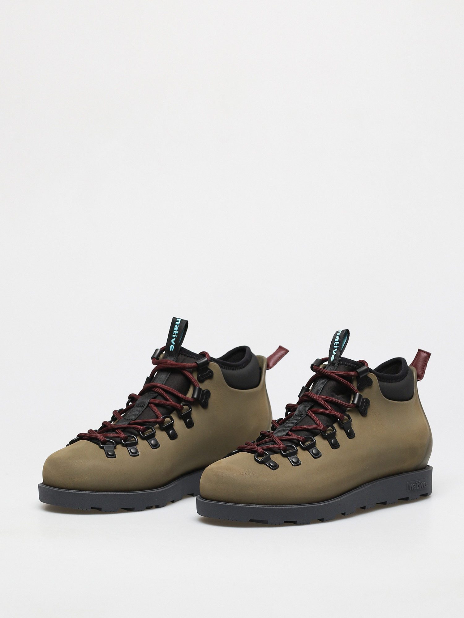 Native Fitzsimmons City Lite Men’s Olive Green Hiking Boot with White Sole Native FITZSIMMONS Citylite Unisex Winter Hiking Shoes  main image 3