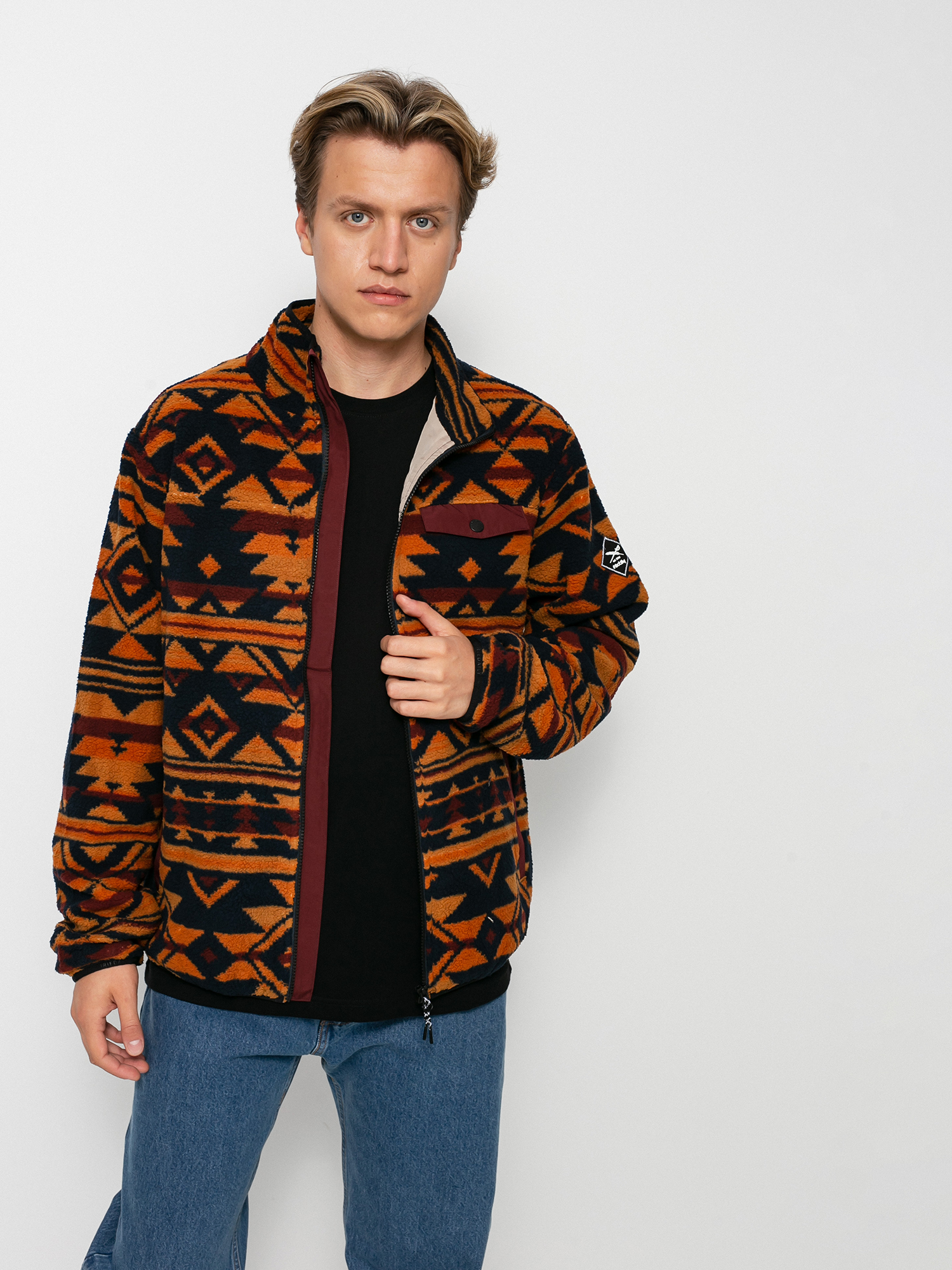 Iriedaily Insaneia Fleecejacke (navy)