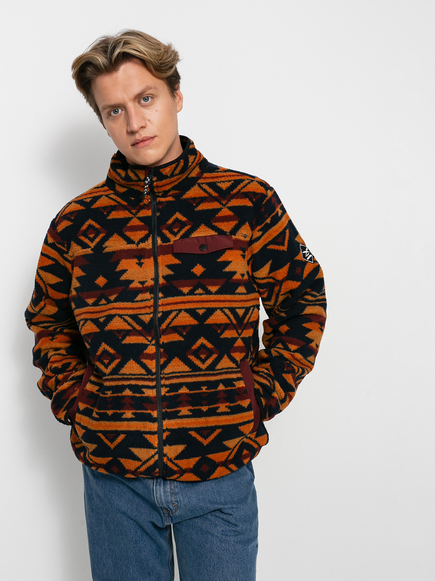 Mens Iriedaily Insaneia Fleece (navy)