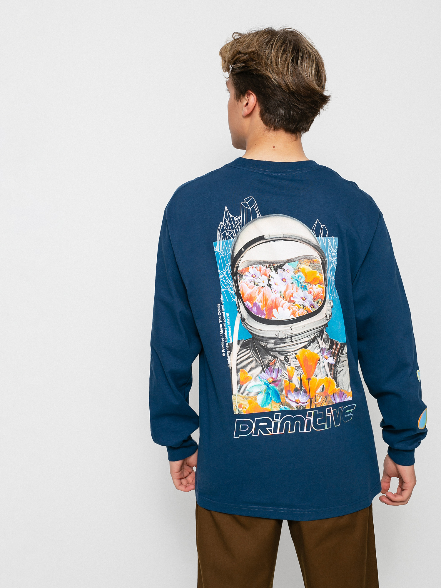 Primitive Contact Longsleeve (harbor blue)