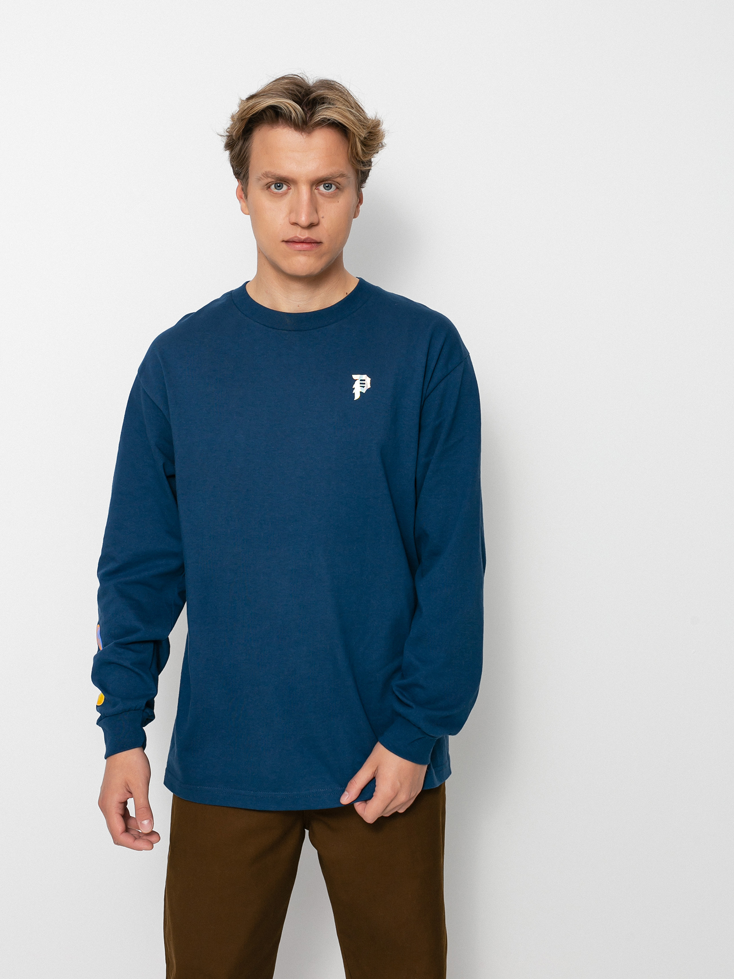 Primitive Contact Longsleeve (harbor blue)