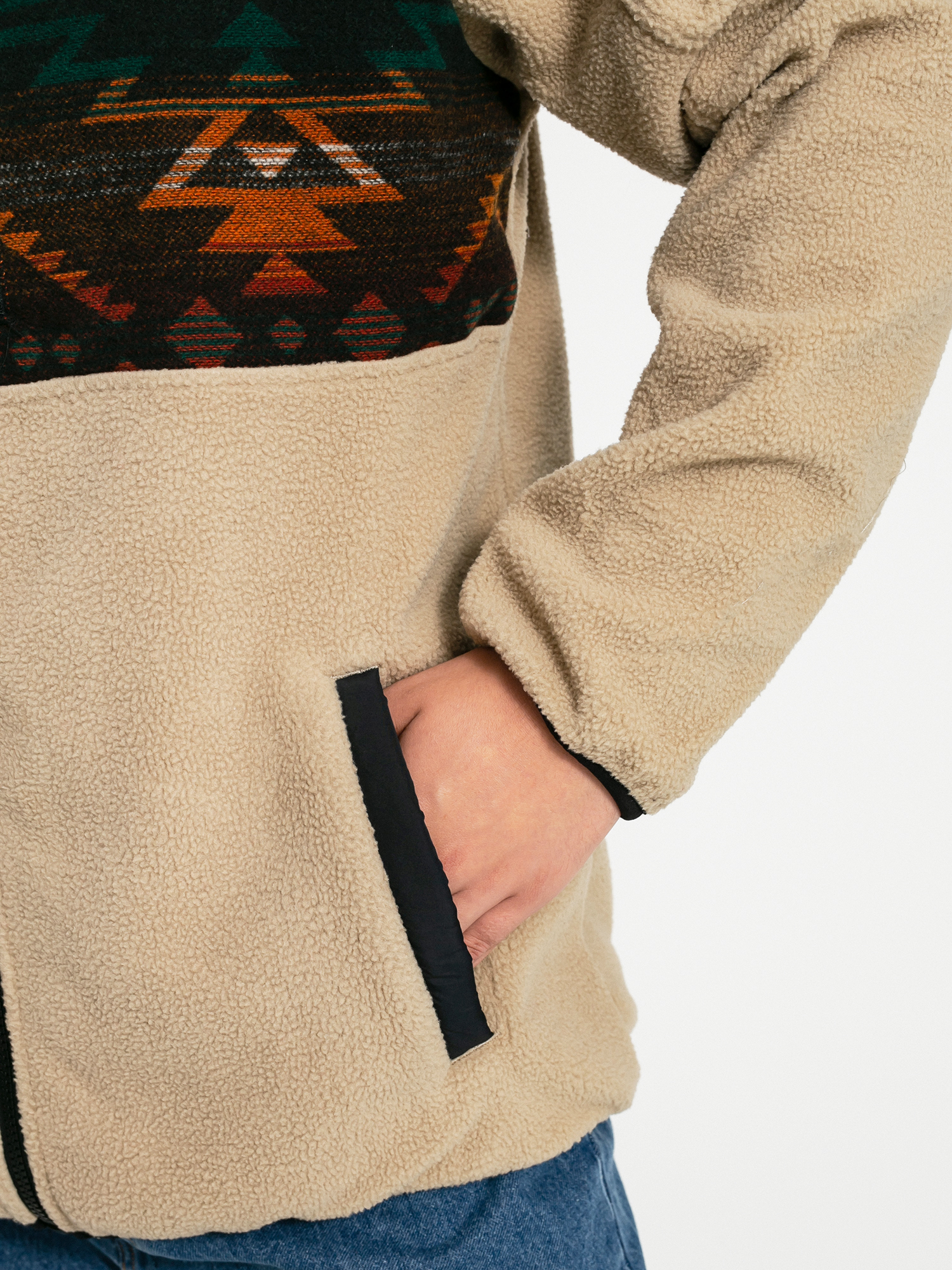 Herren Iriedaily Wonderer Track Jacke (khaki)