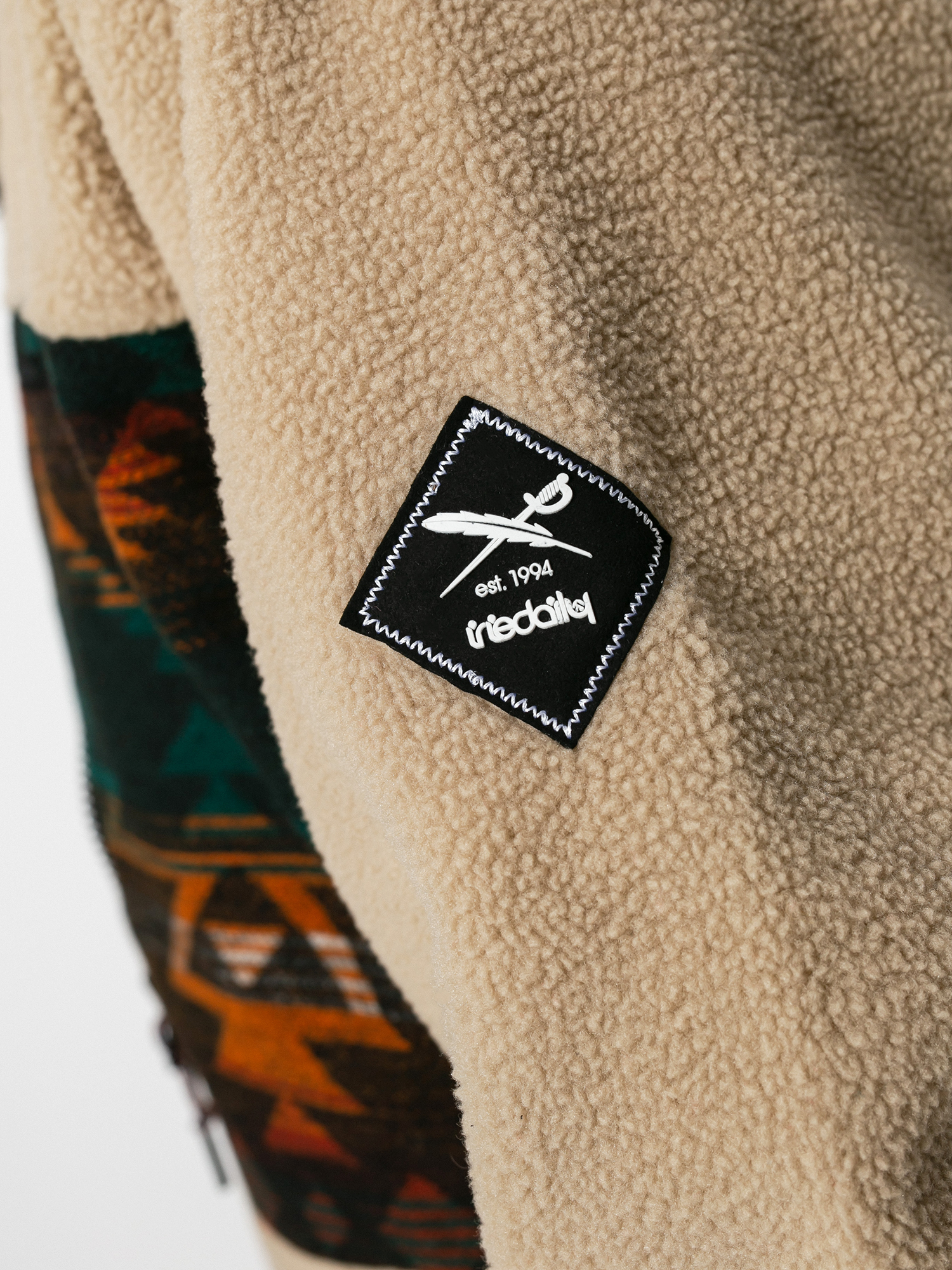 Mens Iriedaily Wonderer Track Jacket (khaki)