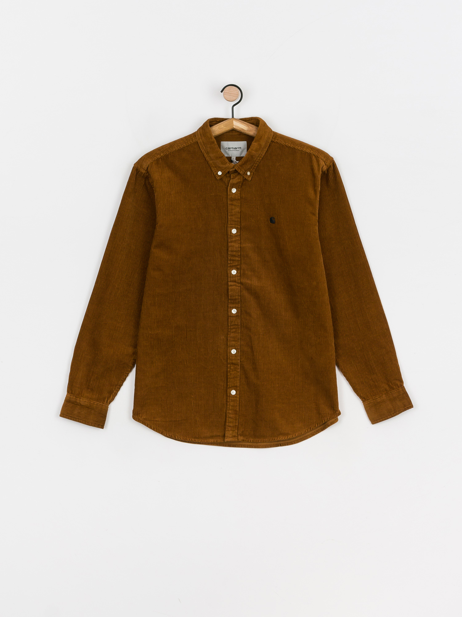 Carhartt WIP Madison Cord Shirt (tawny/black)