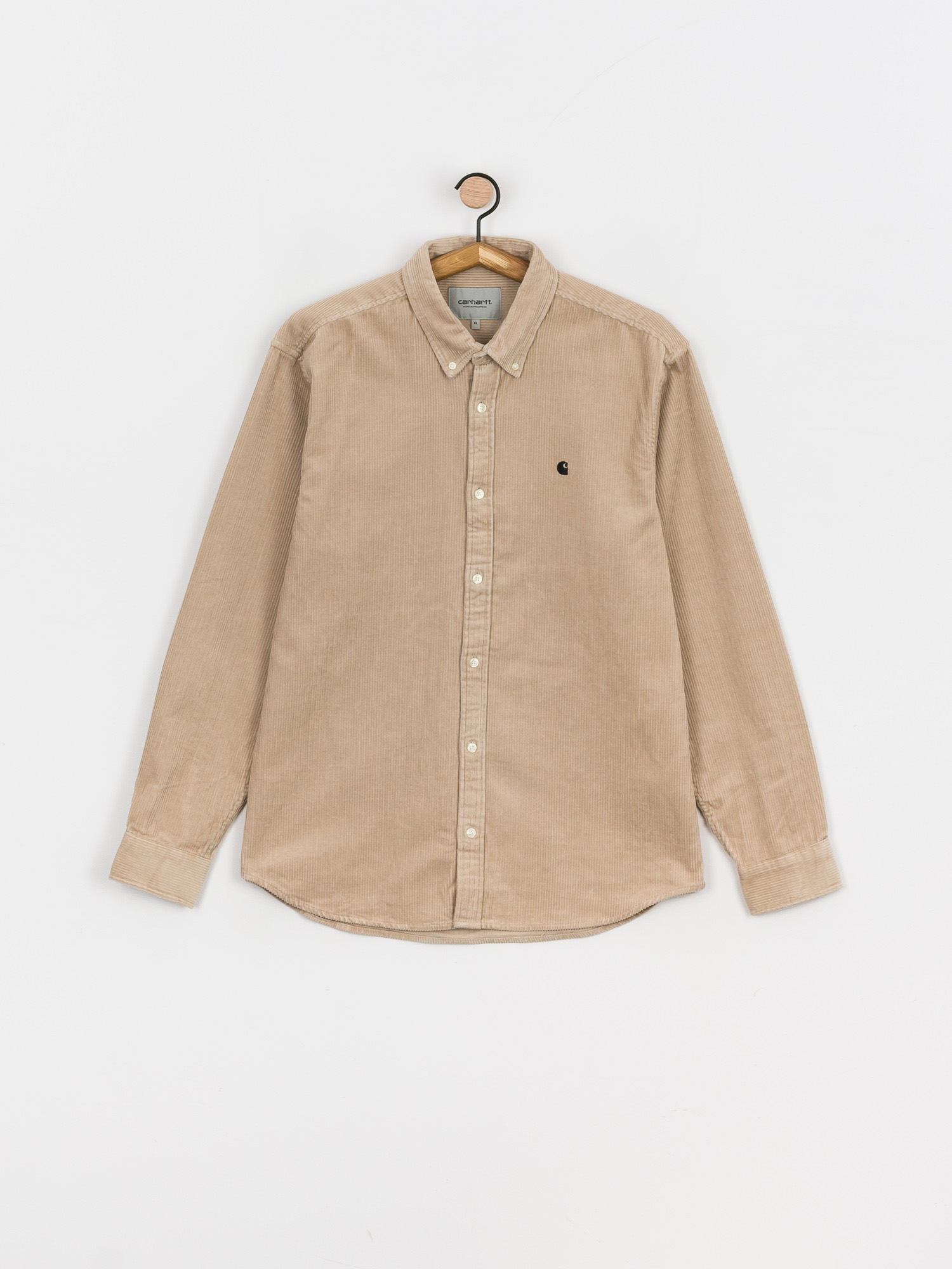 Carhartt WIP Madison Cord Shirt (wall/black)