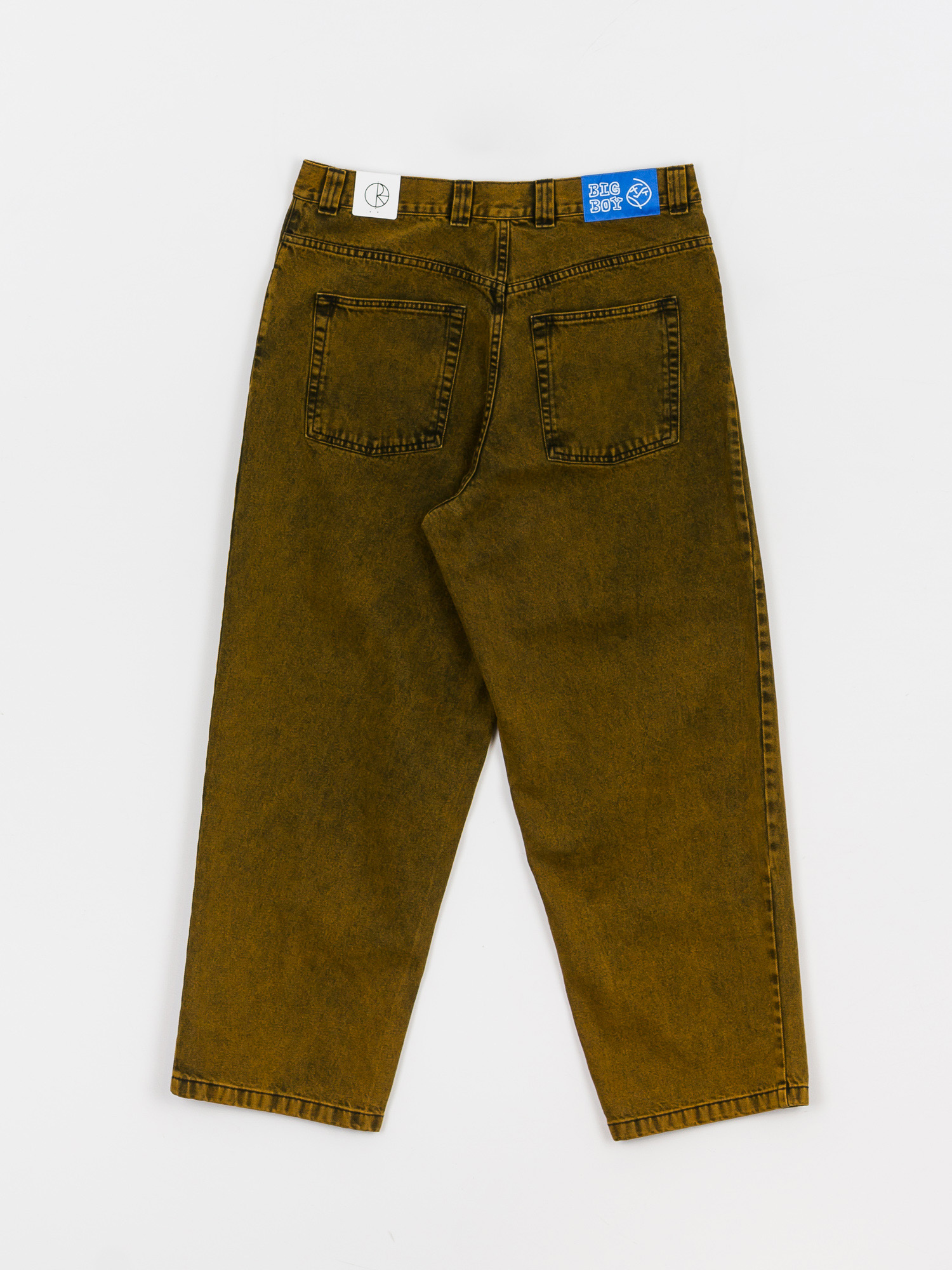 Polar Skate Big Boy Jeans Pants - green (yellow/black)