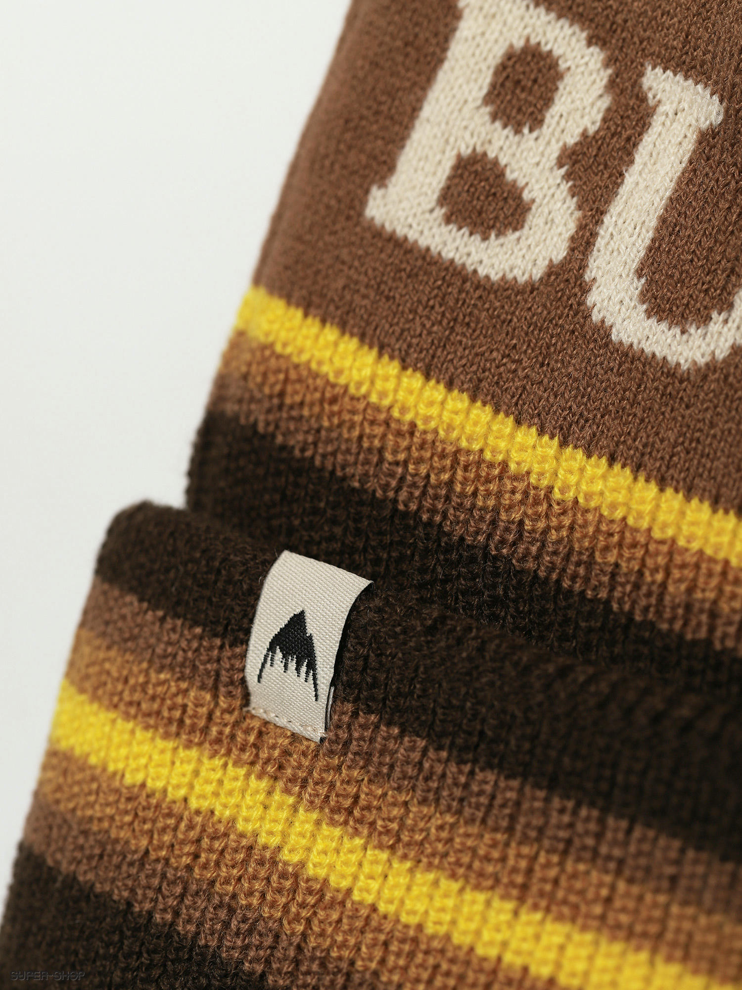 brown burton beanie