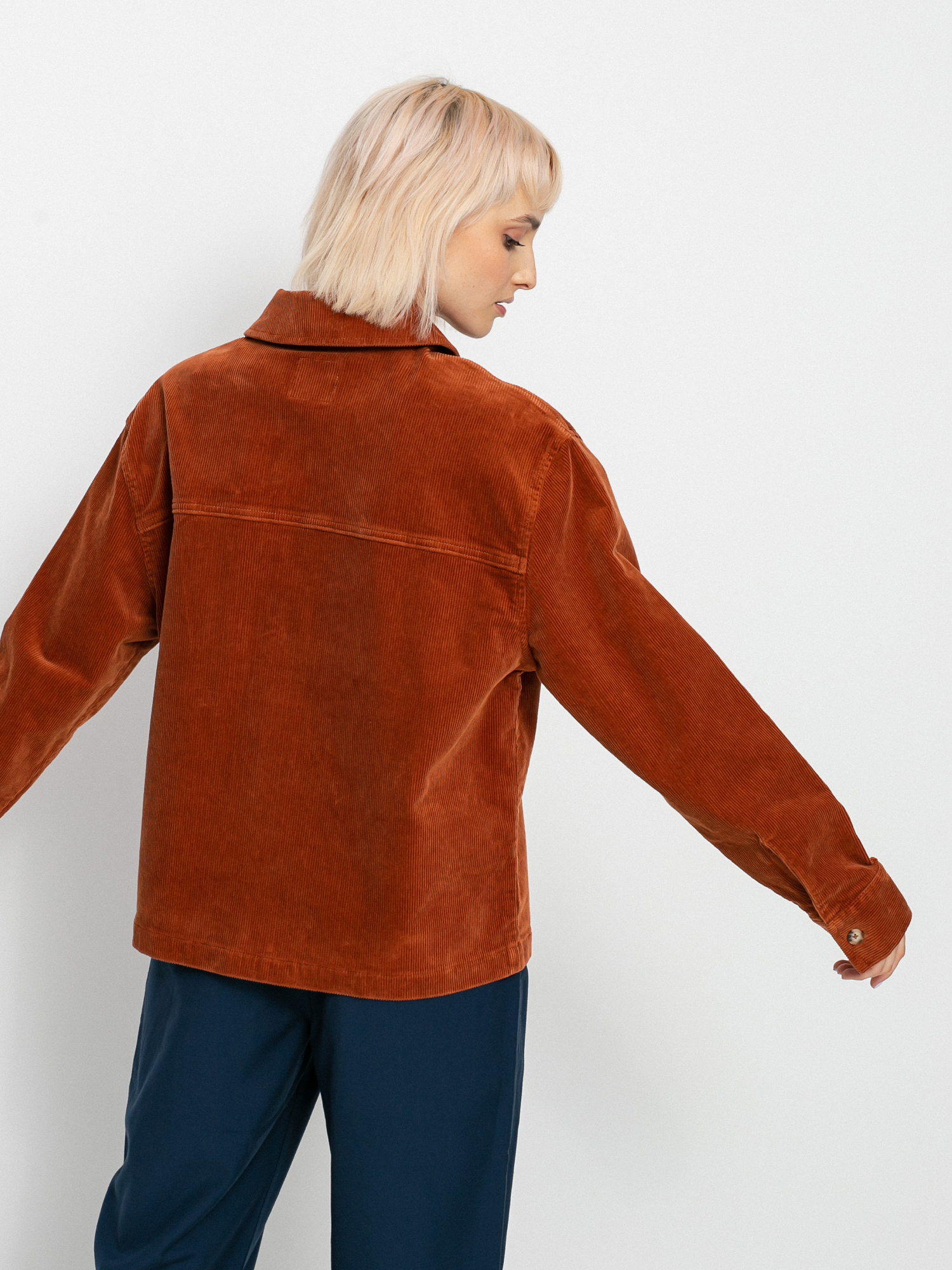 Volcom Sha Lala Shacket Hemd Wmn (mocha)