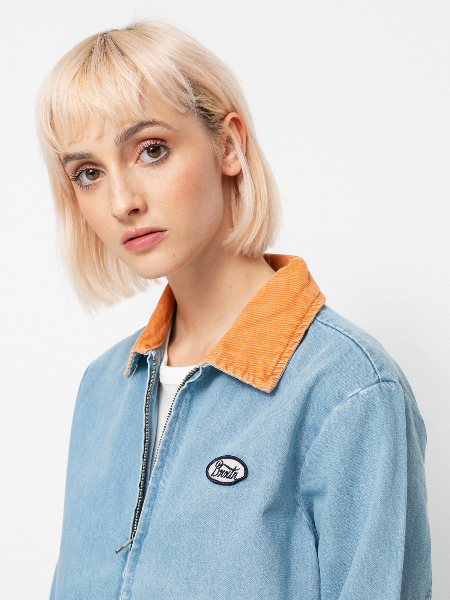 Brixton Utopia Jacket Wmn (70s blue)