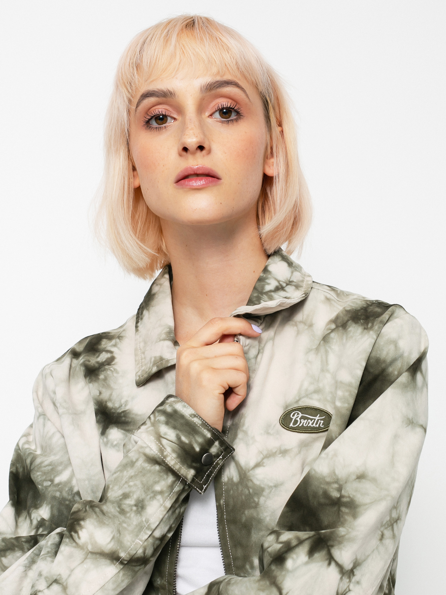 Brixton Utopia Jacket Wmn (beige/military olive)