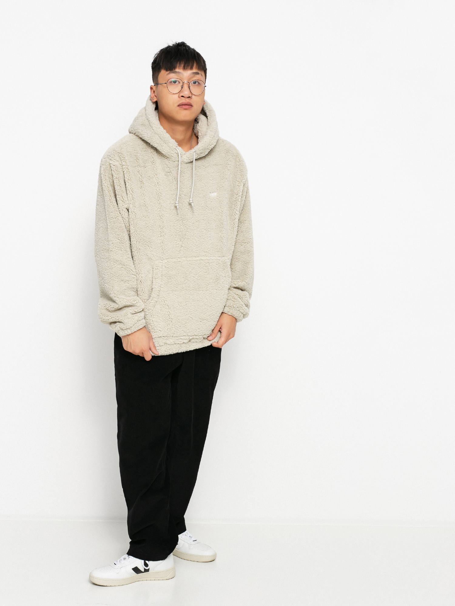 Mens OBEY Gio HD Fleece (silver grey)