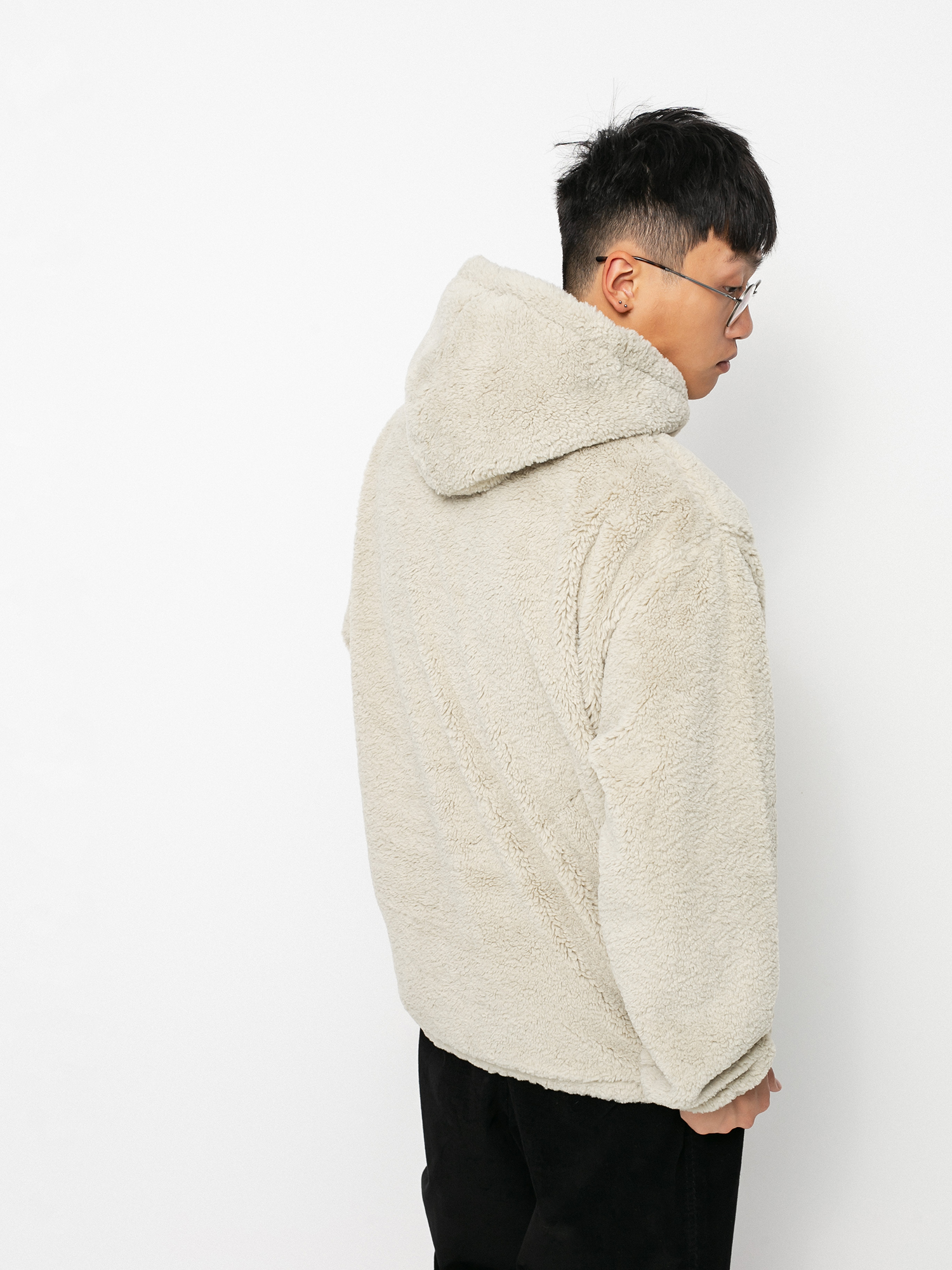 Mens OBEY Gio HD Fleece (silver grey)