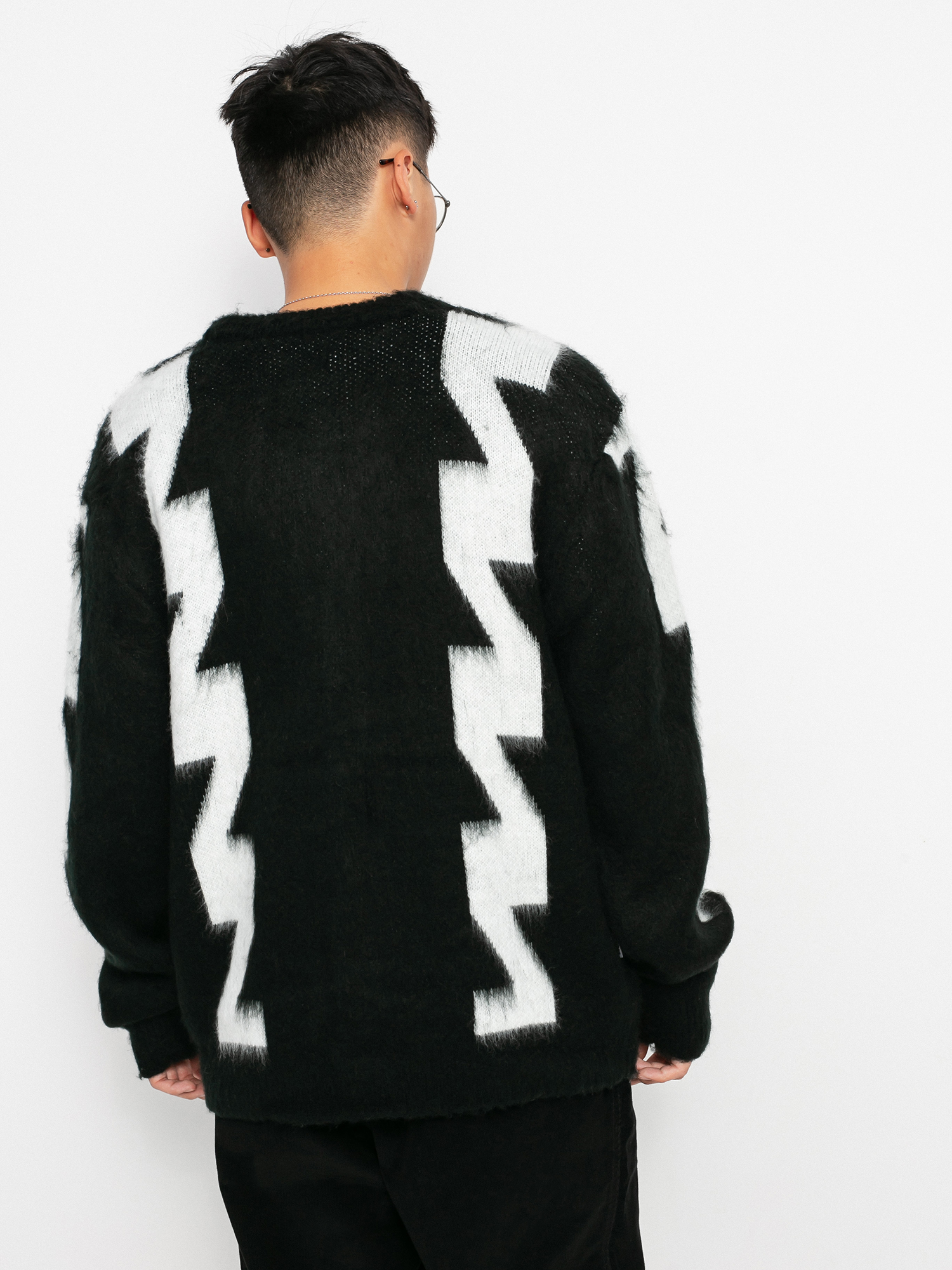 OBEY Dexter Cardigan Pulli (black multi)