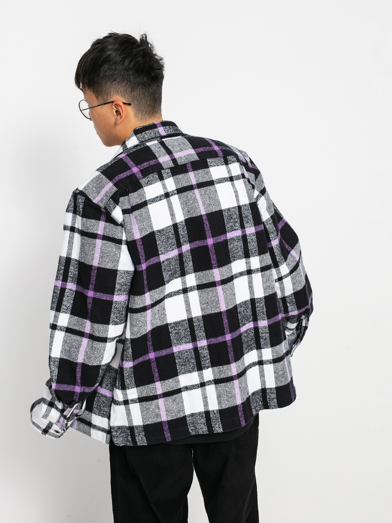 OBEY Advert Woven Shirt (black multi)