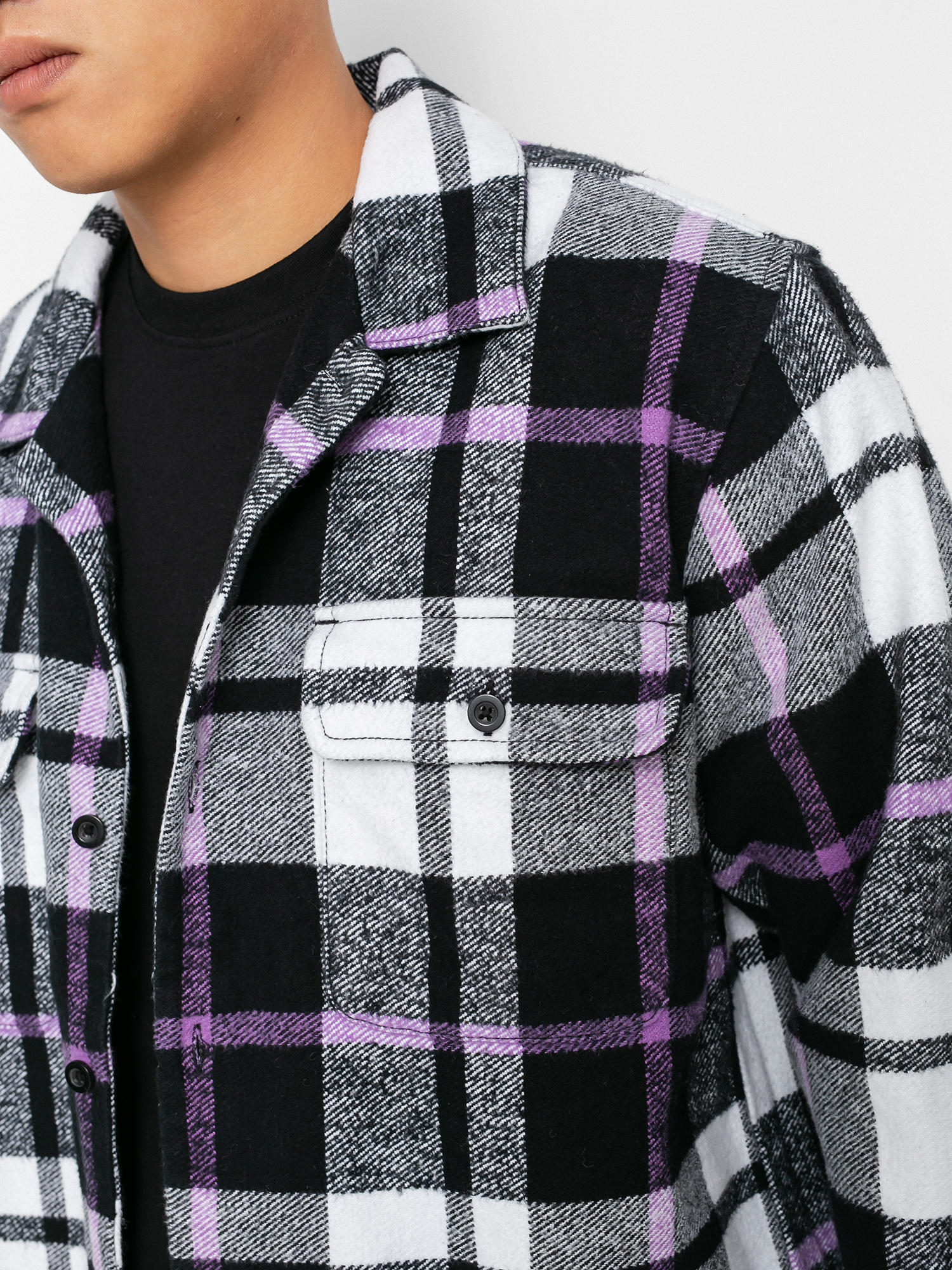 OBEY Advert Woven Shirt (black multi)