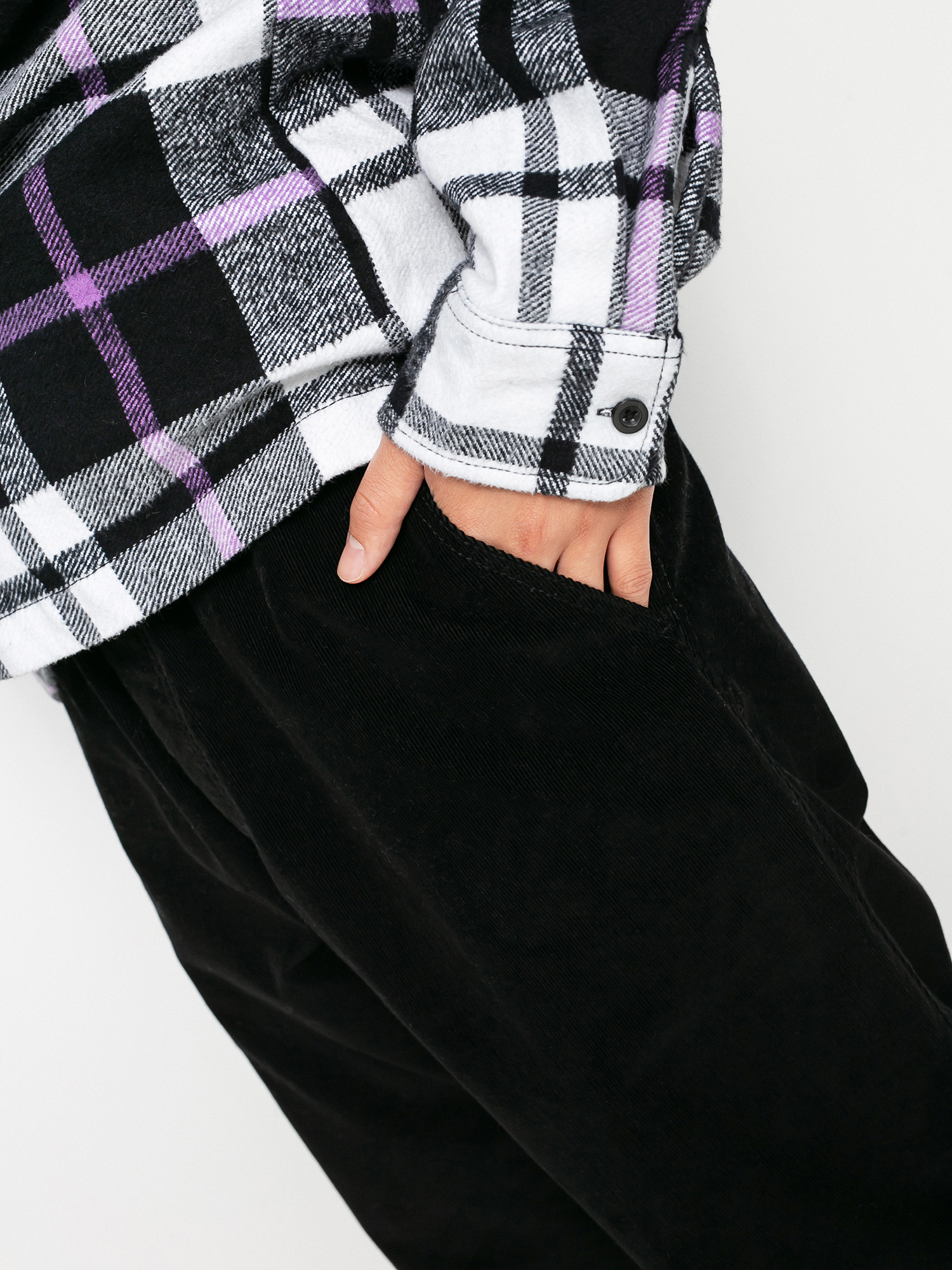 Polar Skate Cord Surf Pants (black)