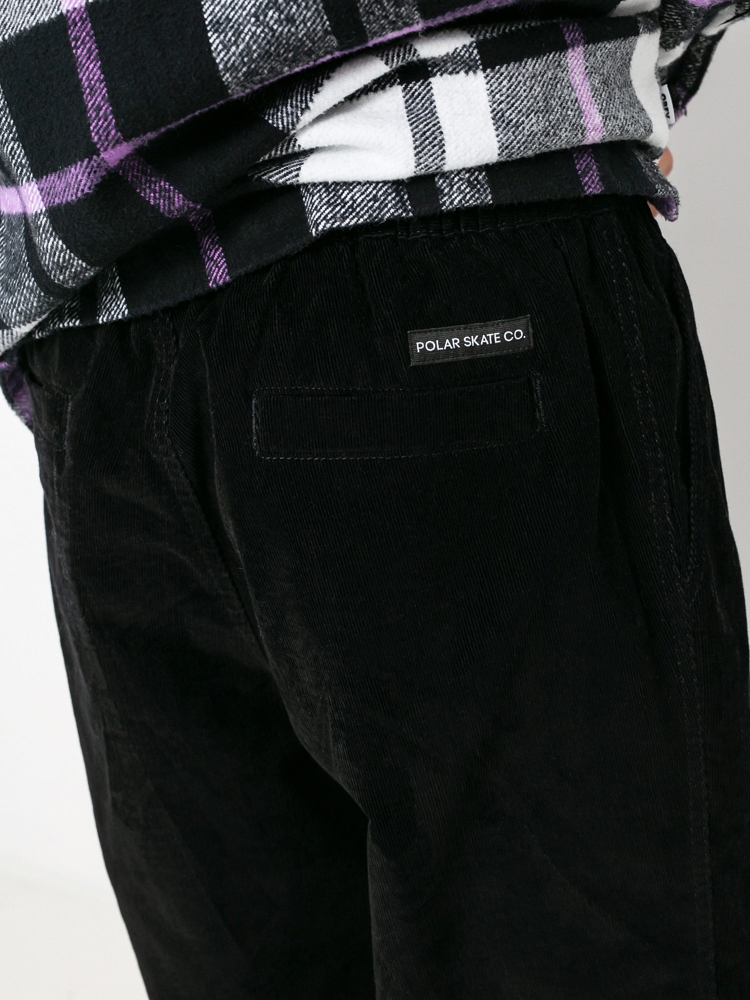 Polar Skate Cord Surf Pants (black)