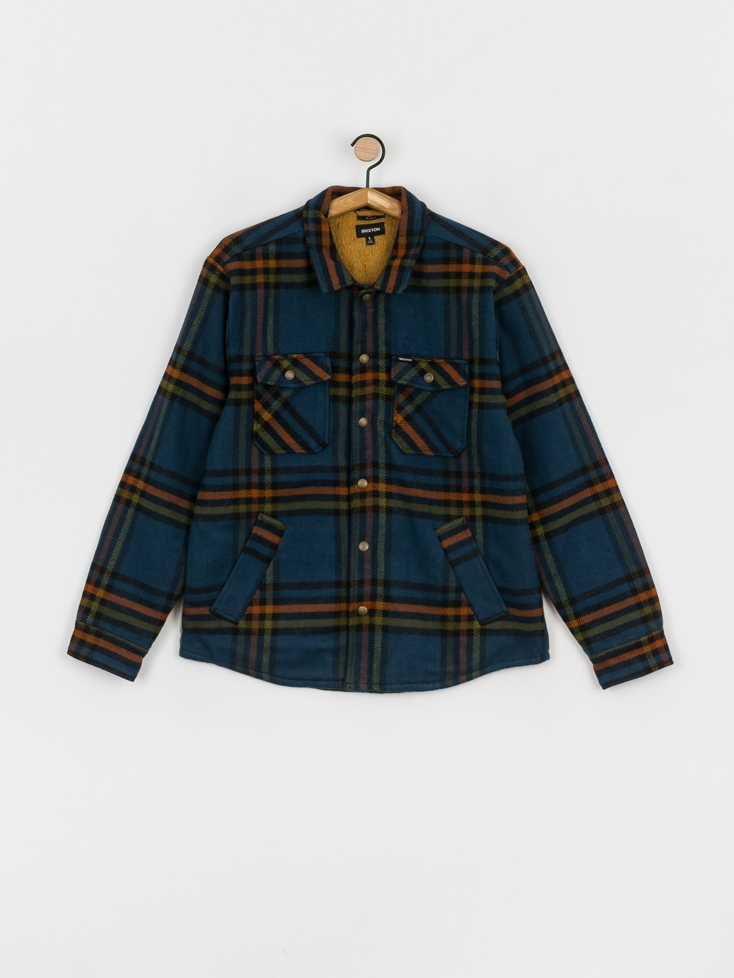 Brixton Bowery Lined Jacket (marine blue)