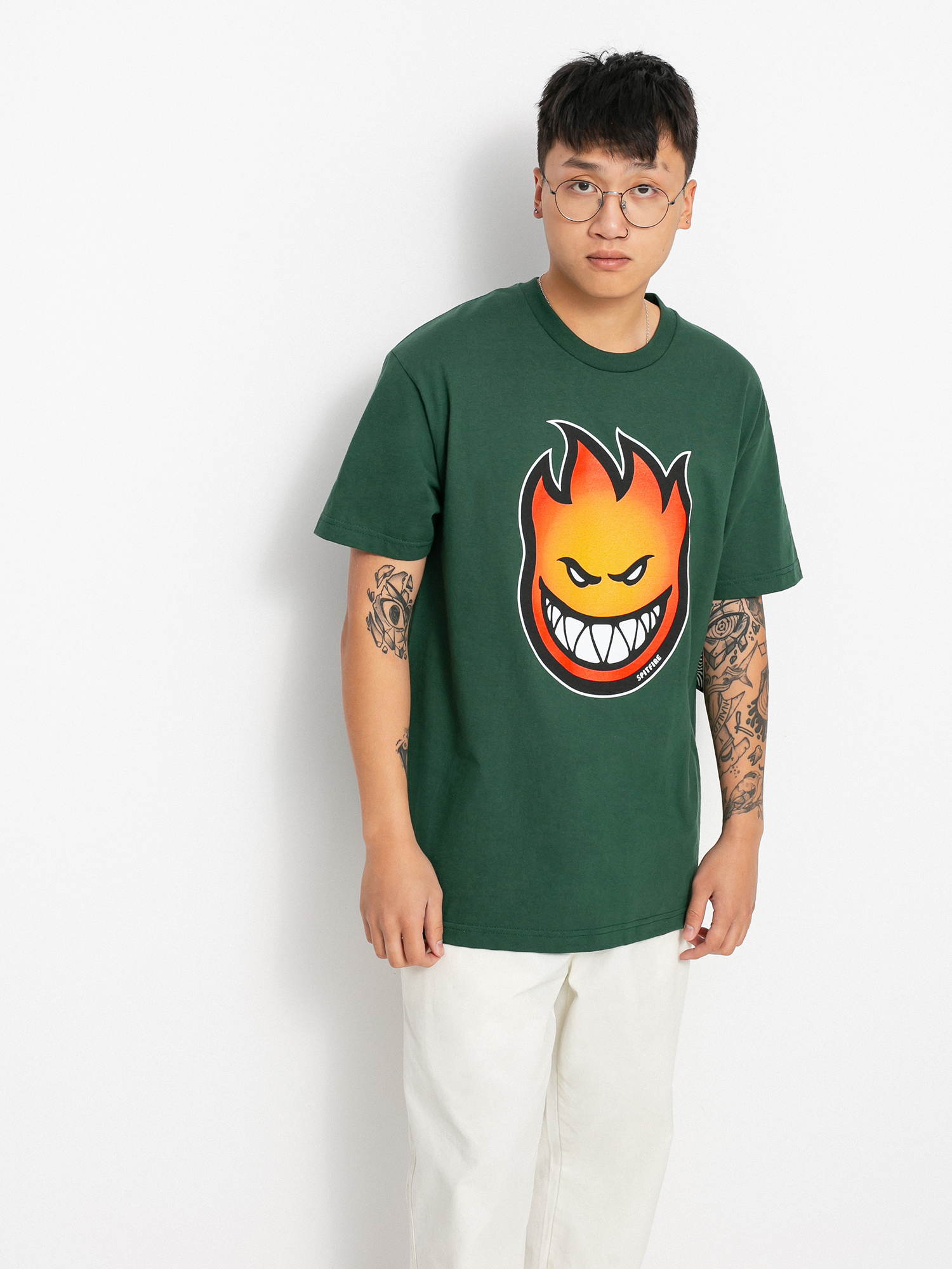 red gold and green t shirts