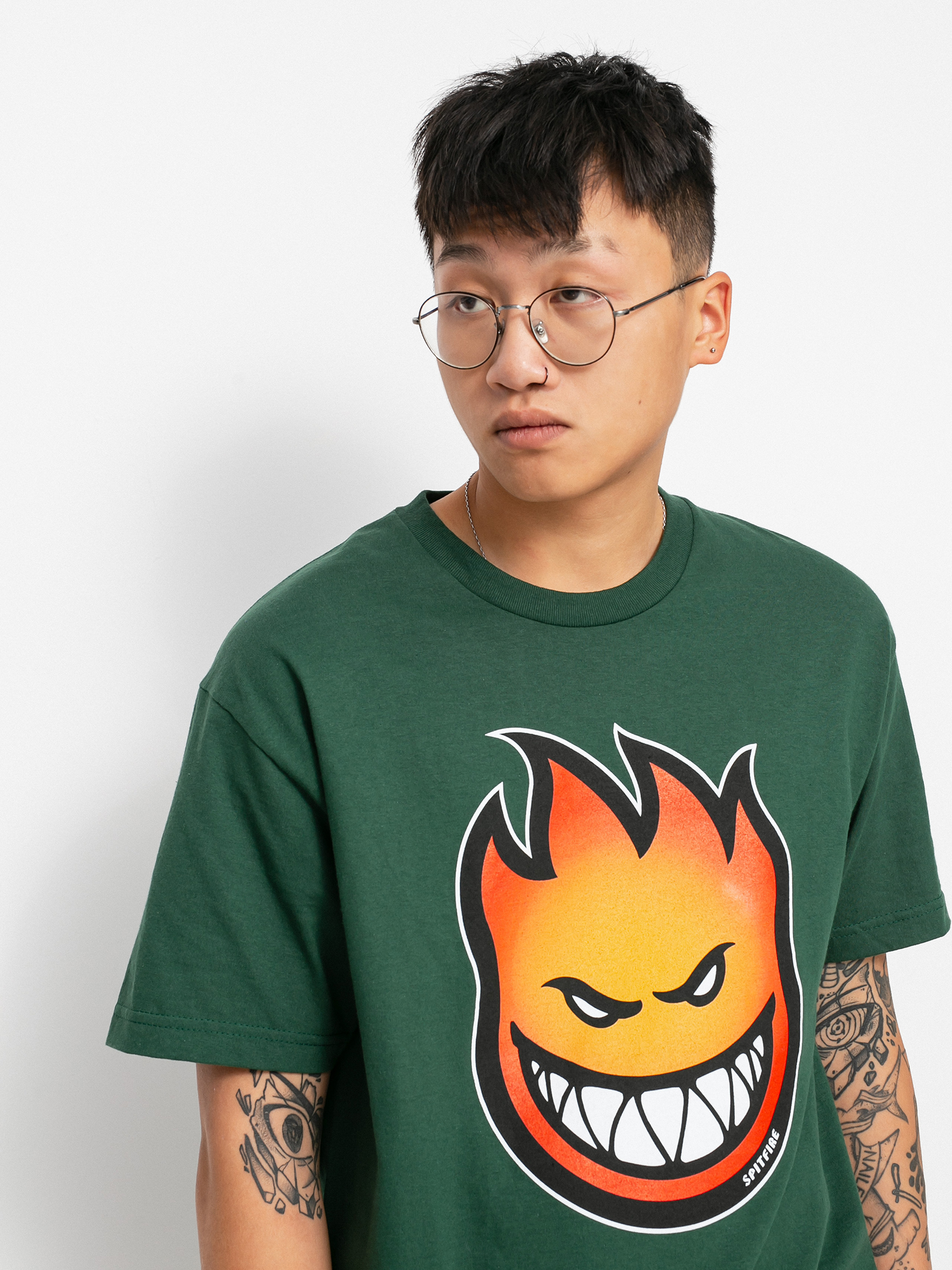 red gold and green t shirts