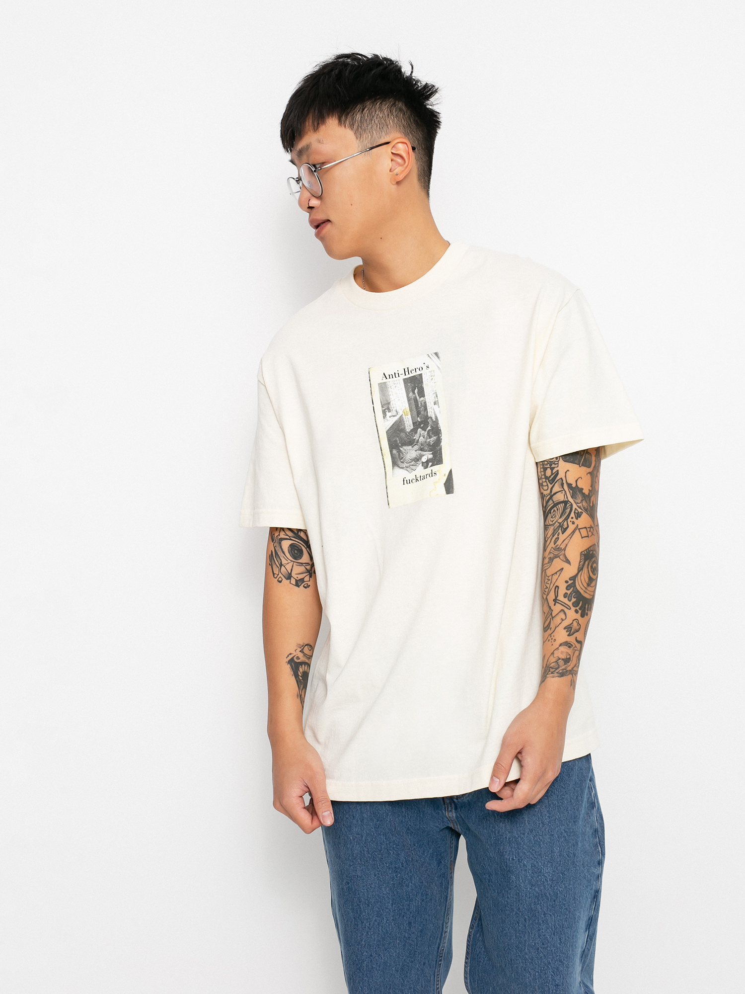 Antihero FTs T-shirt (cream)