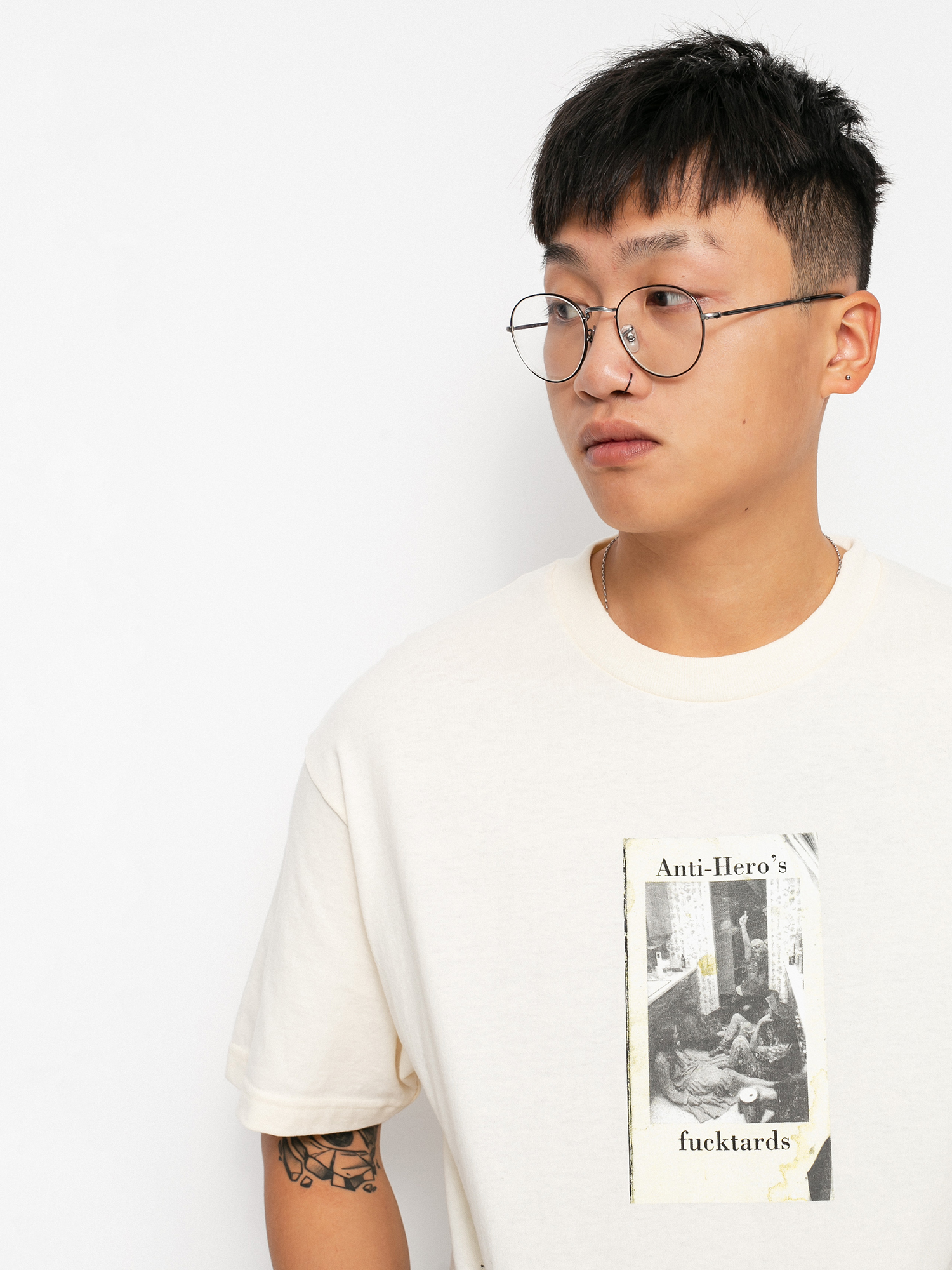 Antihero FTs T-shirt (cream)