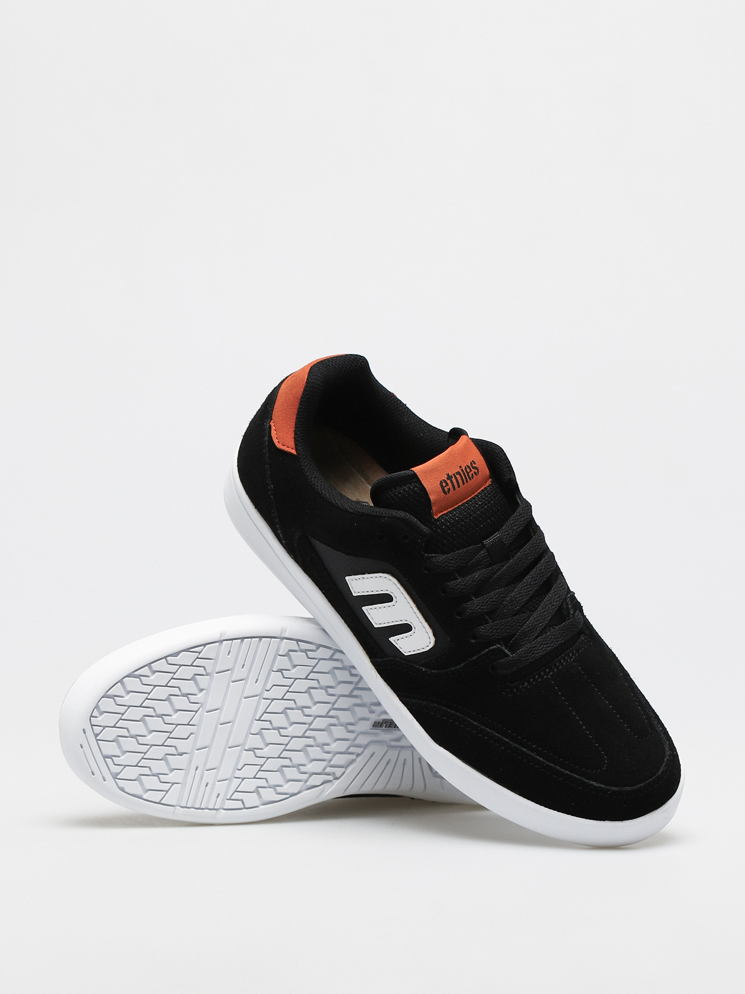 Etnies Veer Schuhe (black/white/orange)