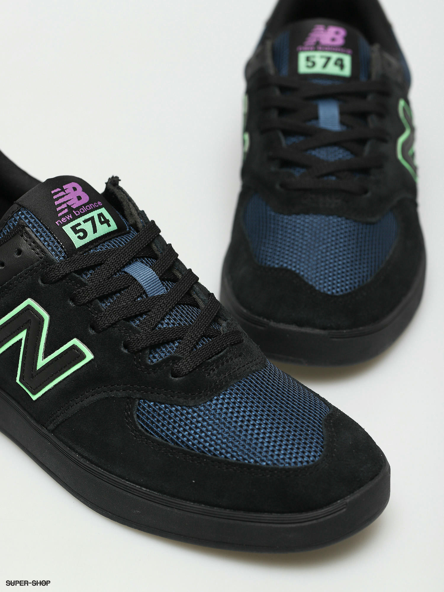 new balance all coasts 574 black