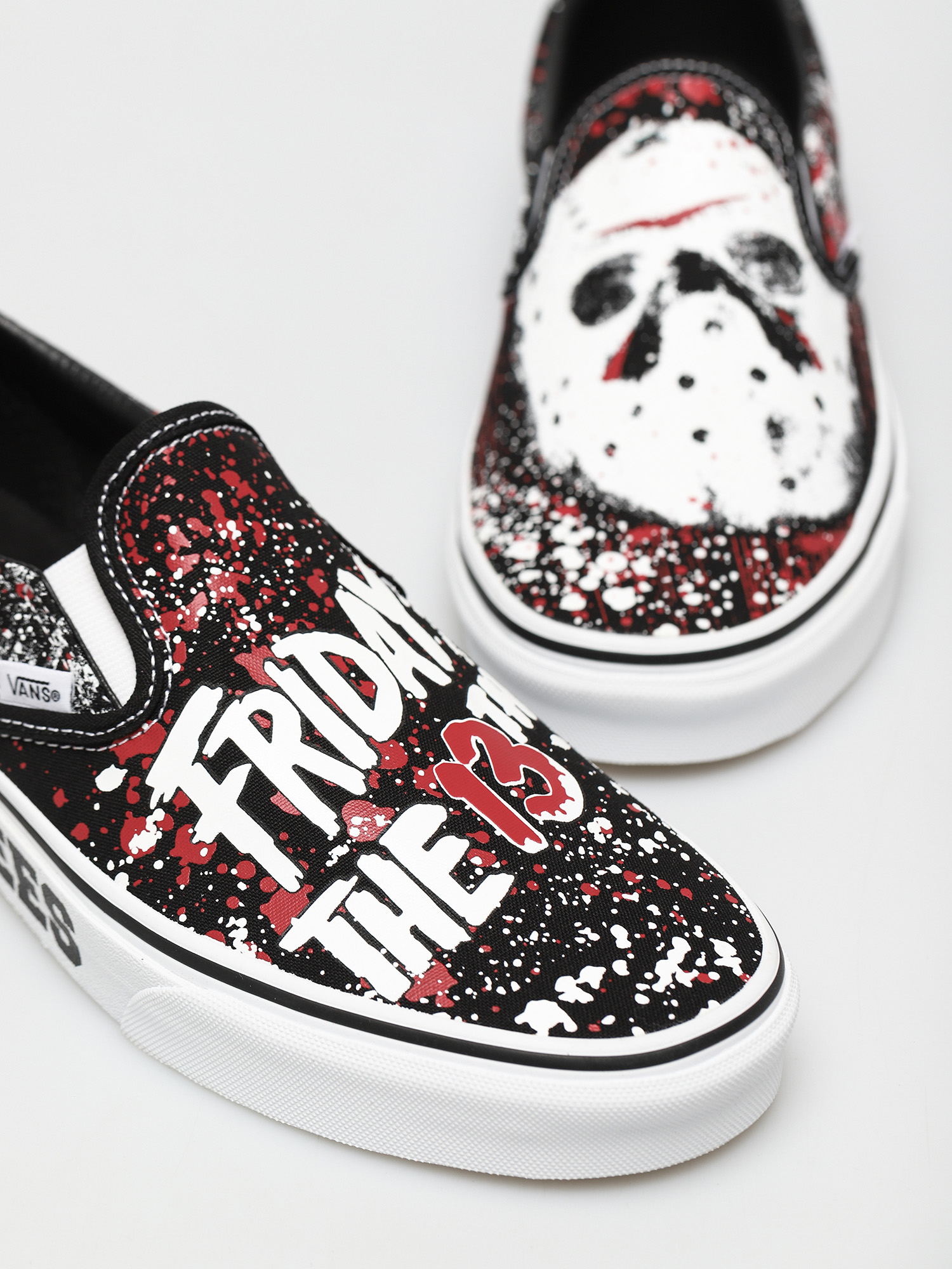Vans X Terror Classic Slip On Shoes (friday the 13th)