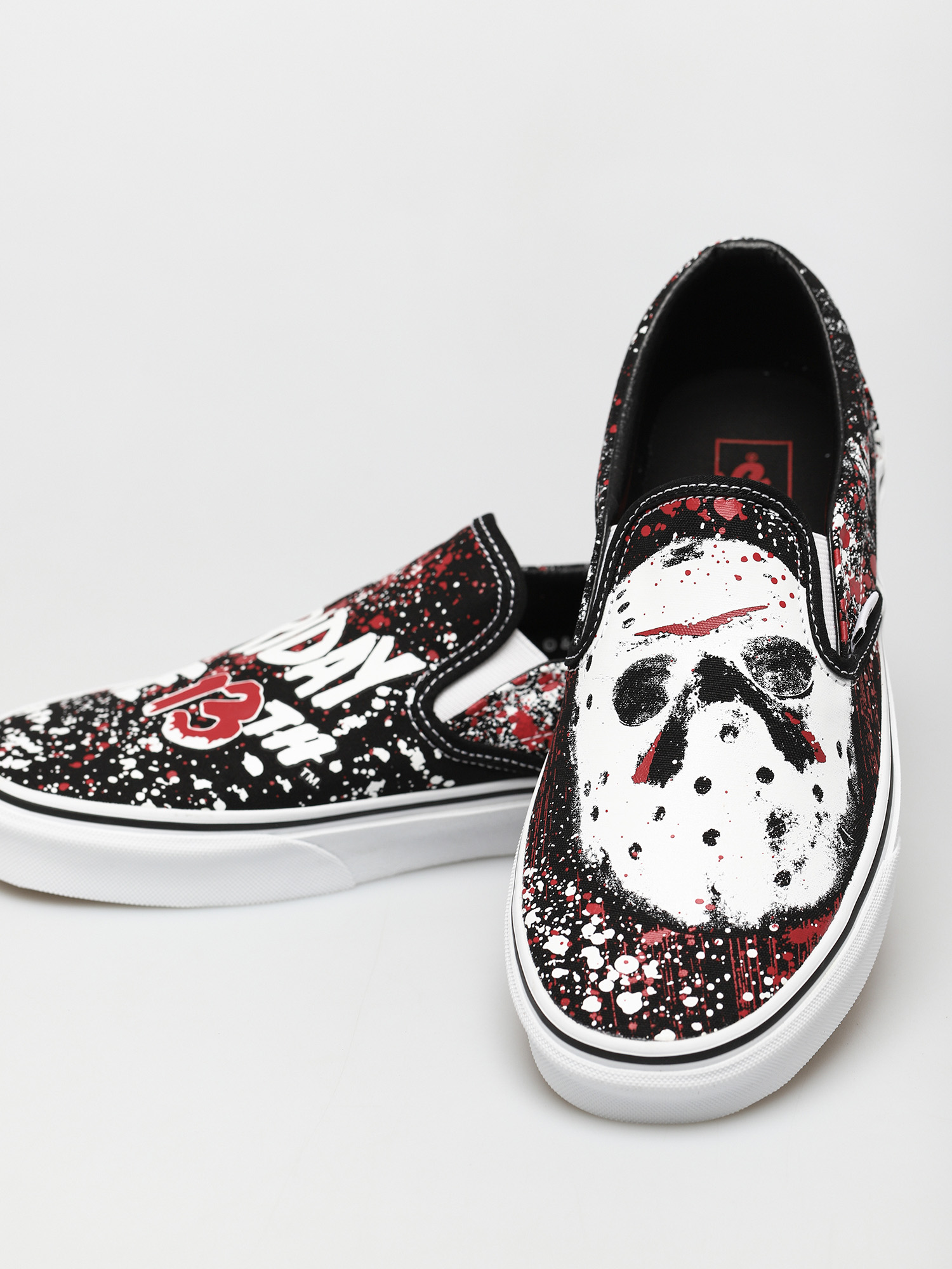 Vans X Terror Classic Slip On Shoes (friday the 13th)