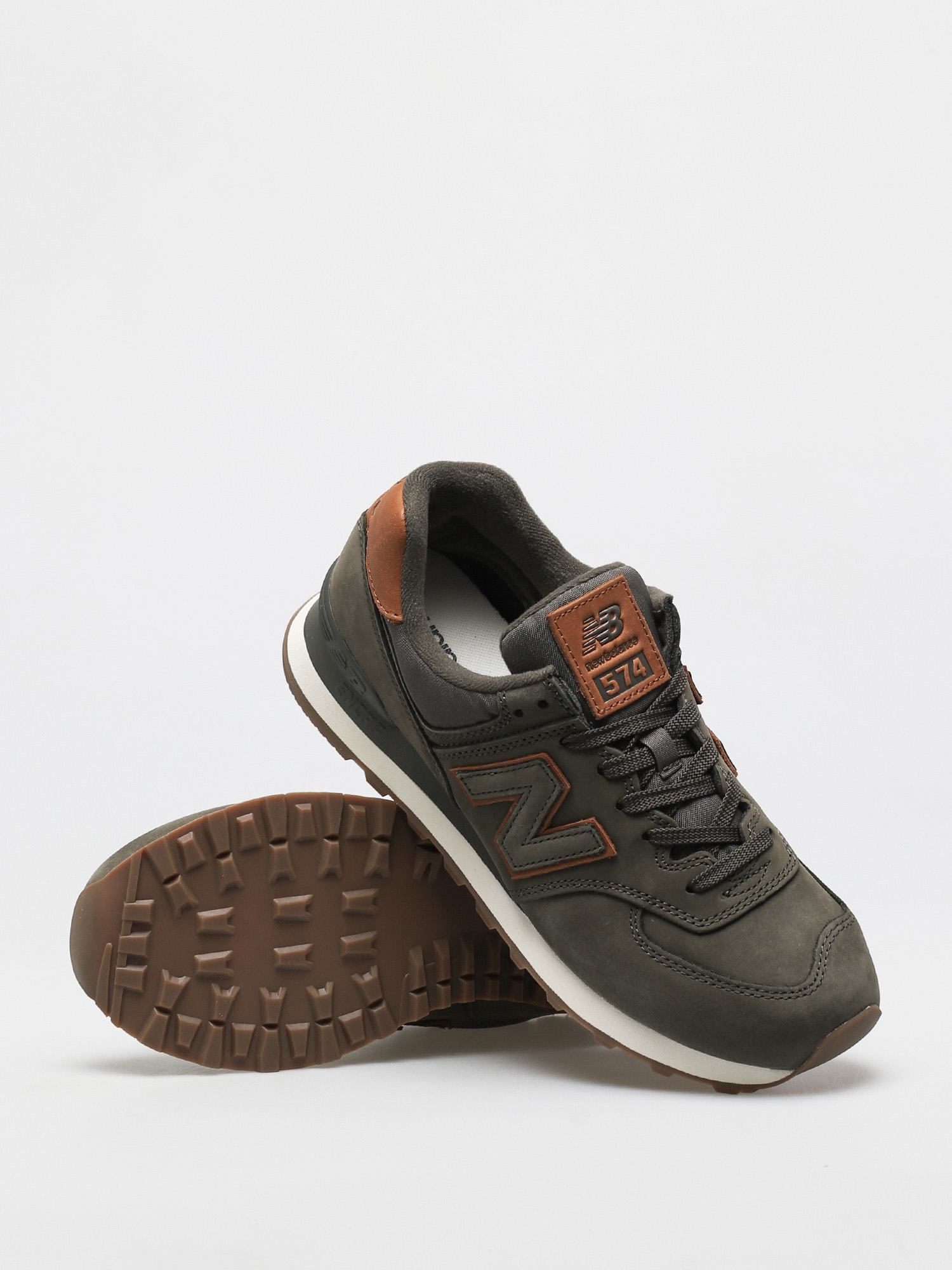 New Balance 574 Schuhe - Grün (defense green)