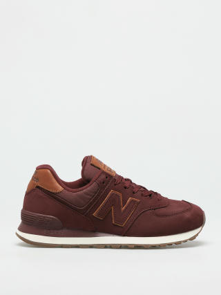 New Balance 574 Shoes (nb burgundy)