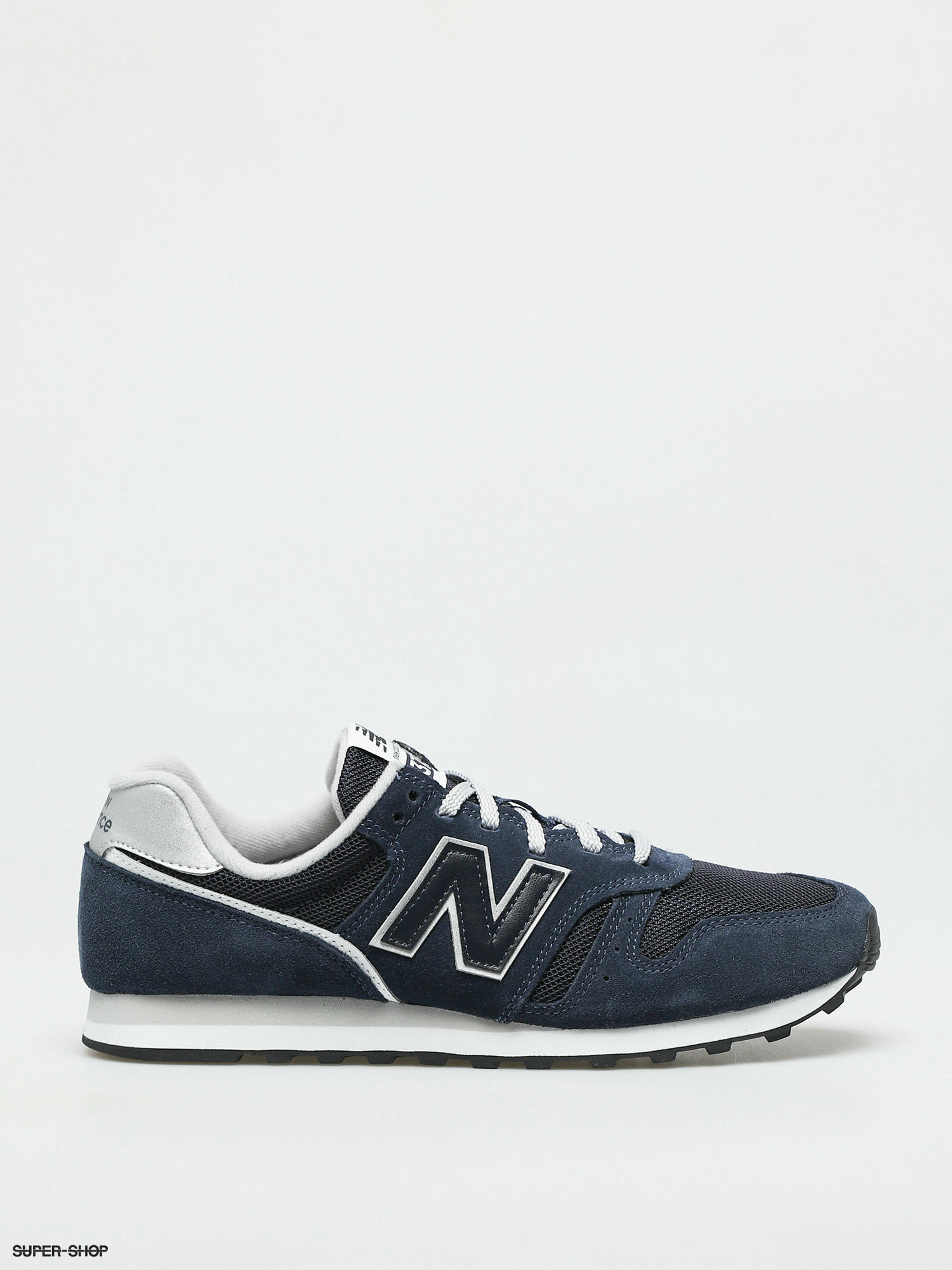 new balance 373 womens trainers in navy blue