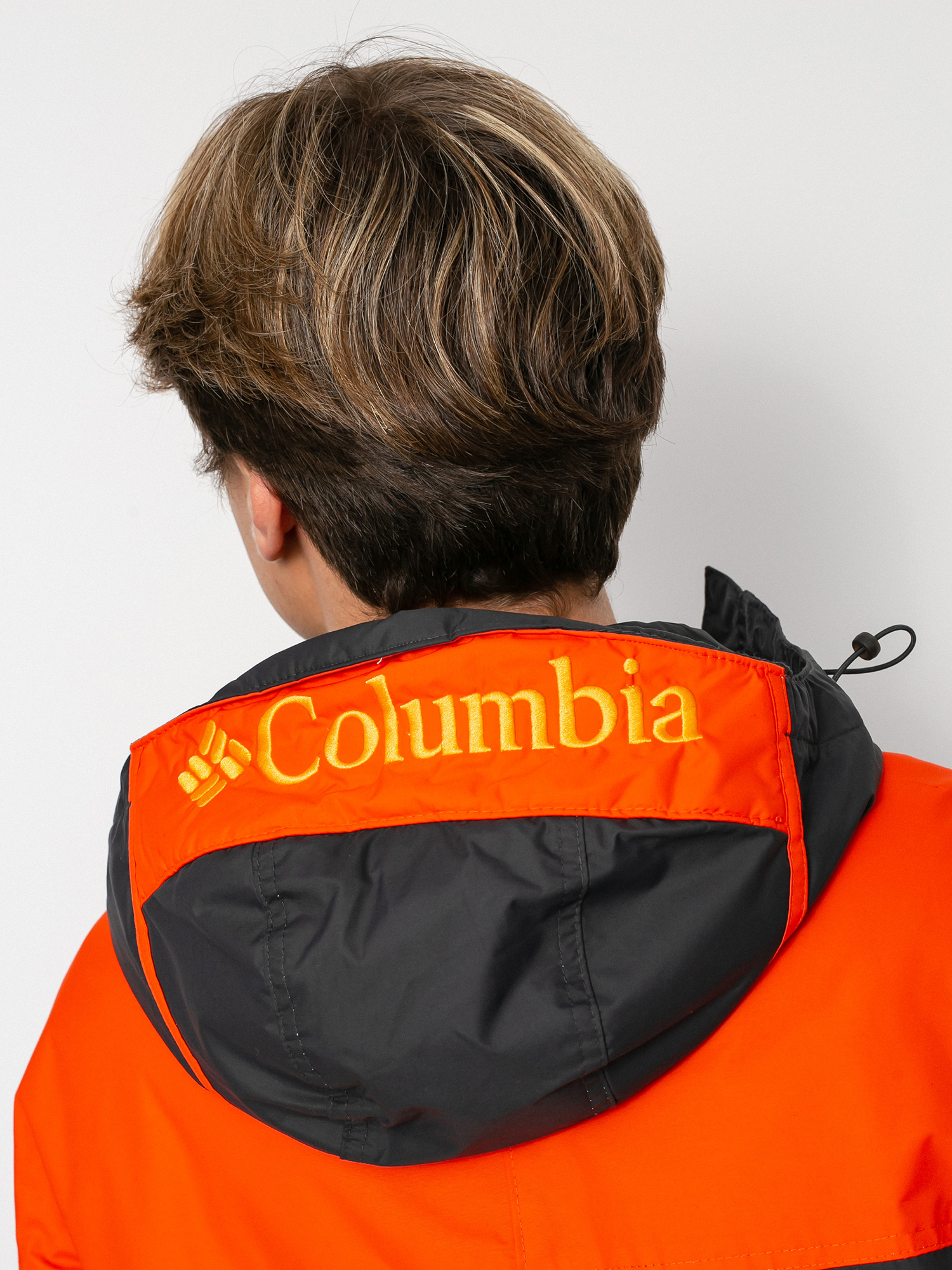 Columbia Challenger Pullover Jacket (shark/red quartz)